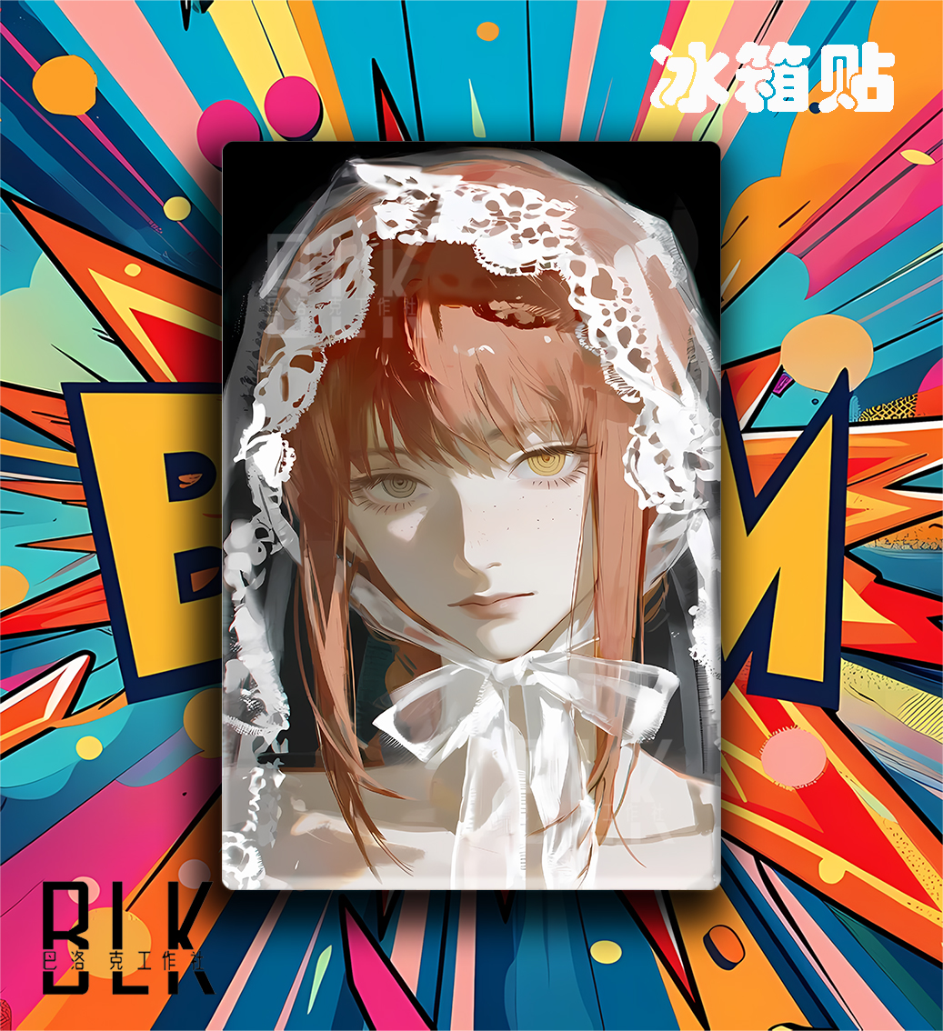 【預購】鏈鋸人《花嫁瑪奇瑪/蕾塞》裝飾畫&冰箱貼 X 巴洛克工作室2
