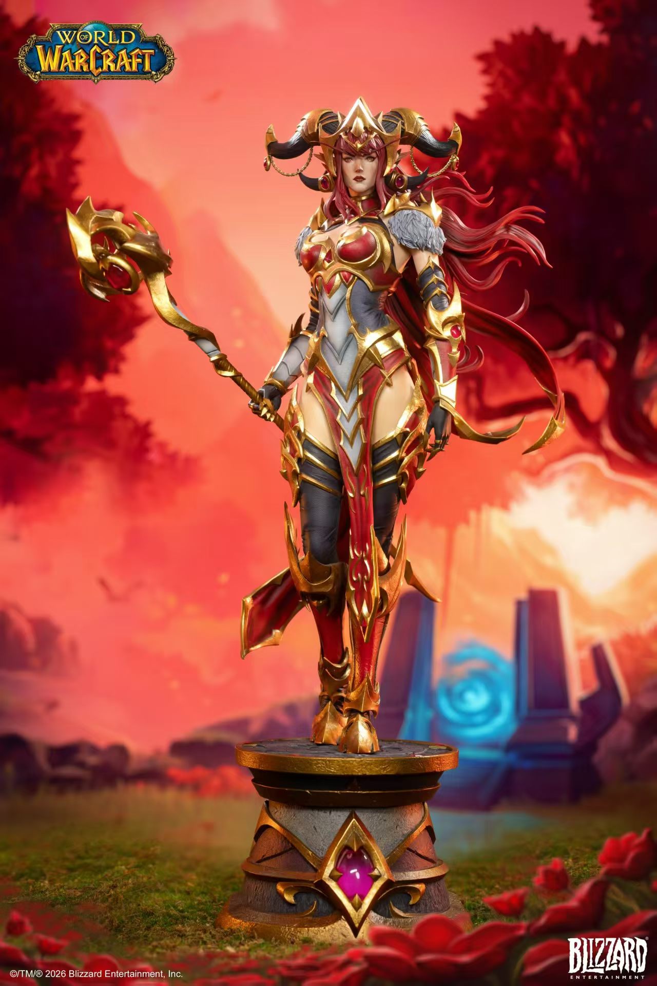 【預購】魔獸世界 紅龍女王 阿萊克絲塔薩 雕像 BLZ016 X Blizzard暴雪遊戲2