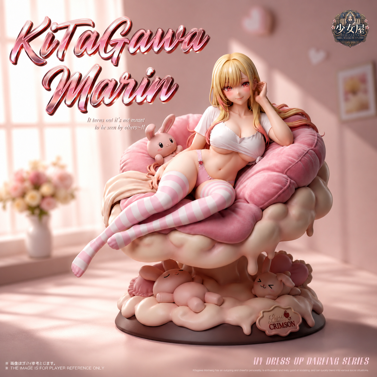 【售罄展示追加請私訊客服@toystationtw】戀上換裝娃娃 喜多川甜夢 X 少女屋1