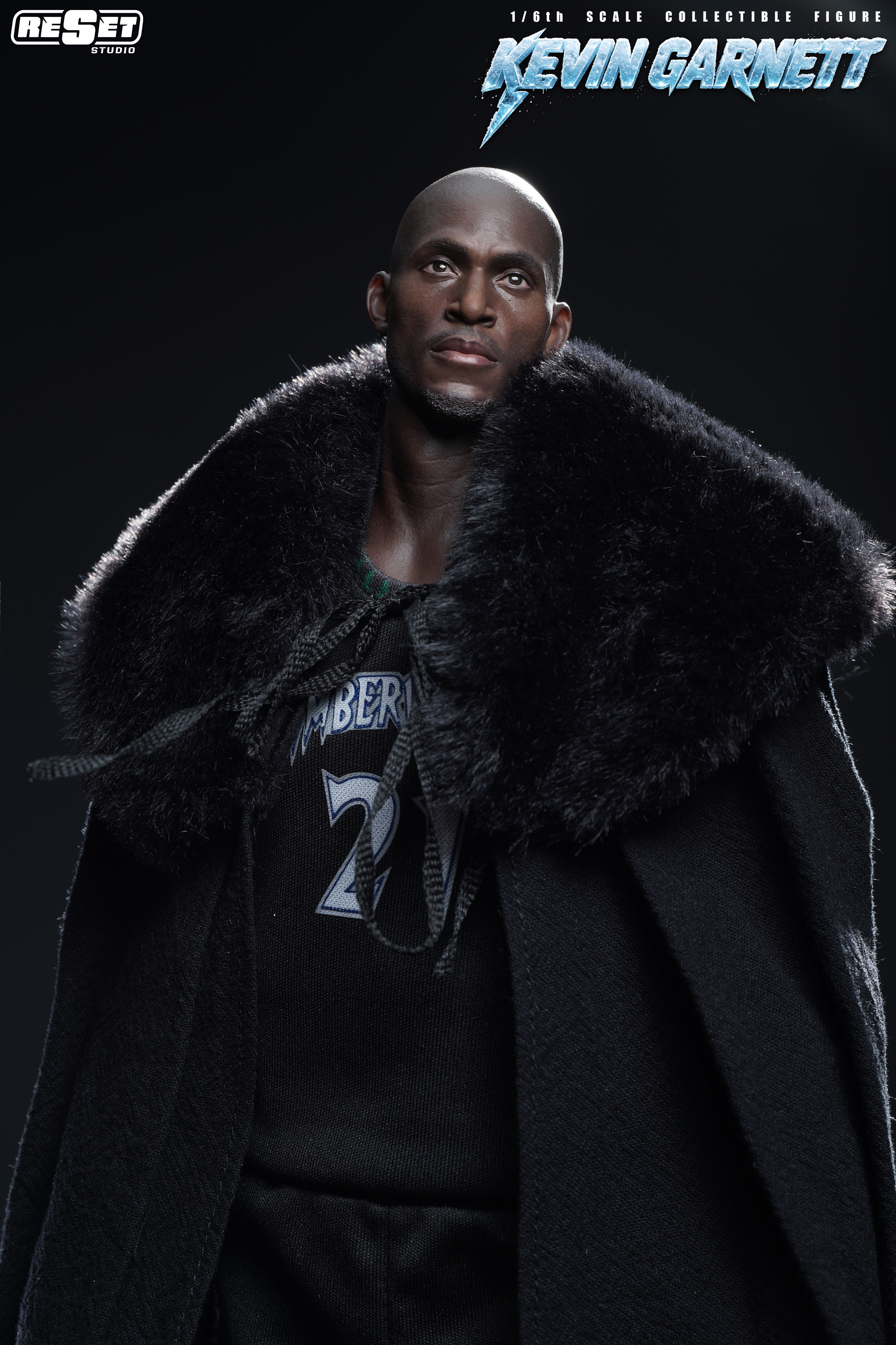 【預購】NBA 1/6收藏級可動人偶套裝 可動眼 森林狼MVP加內特 X Reset-Studio11