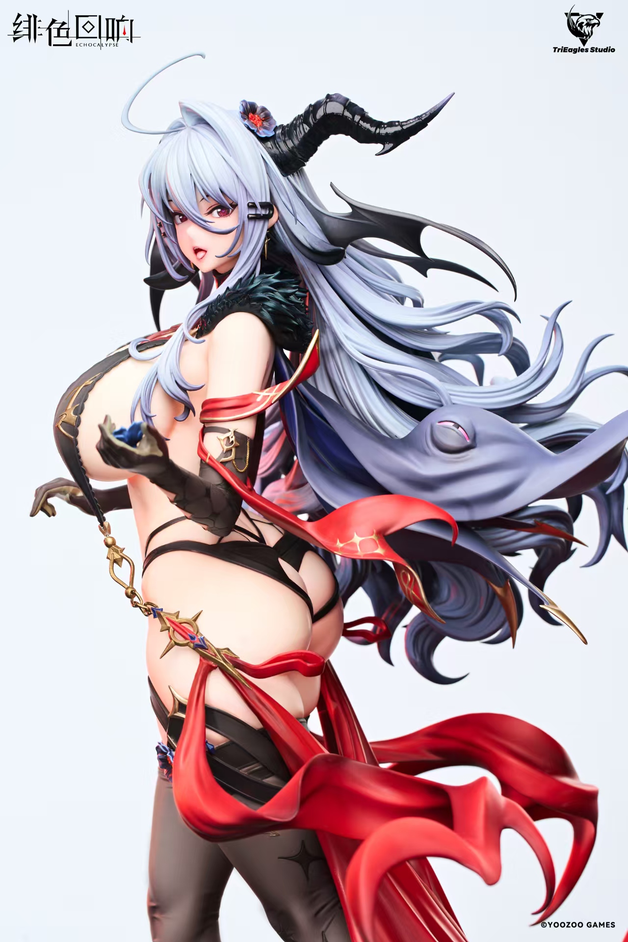 【預購】《緋色回響》系列雕像第一彈 雙版本 黛莫妮卡 X TES 正版授權6