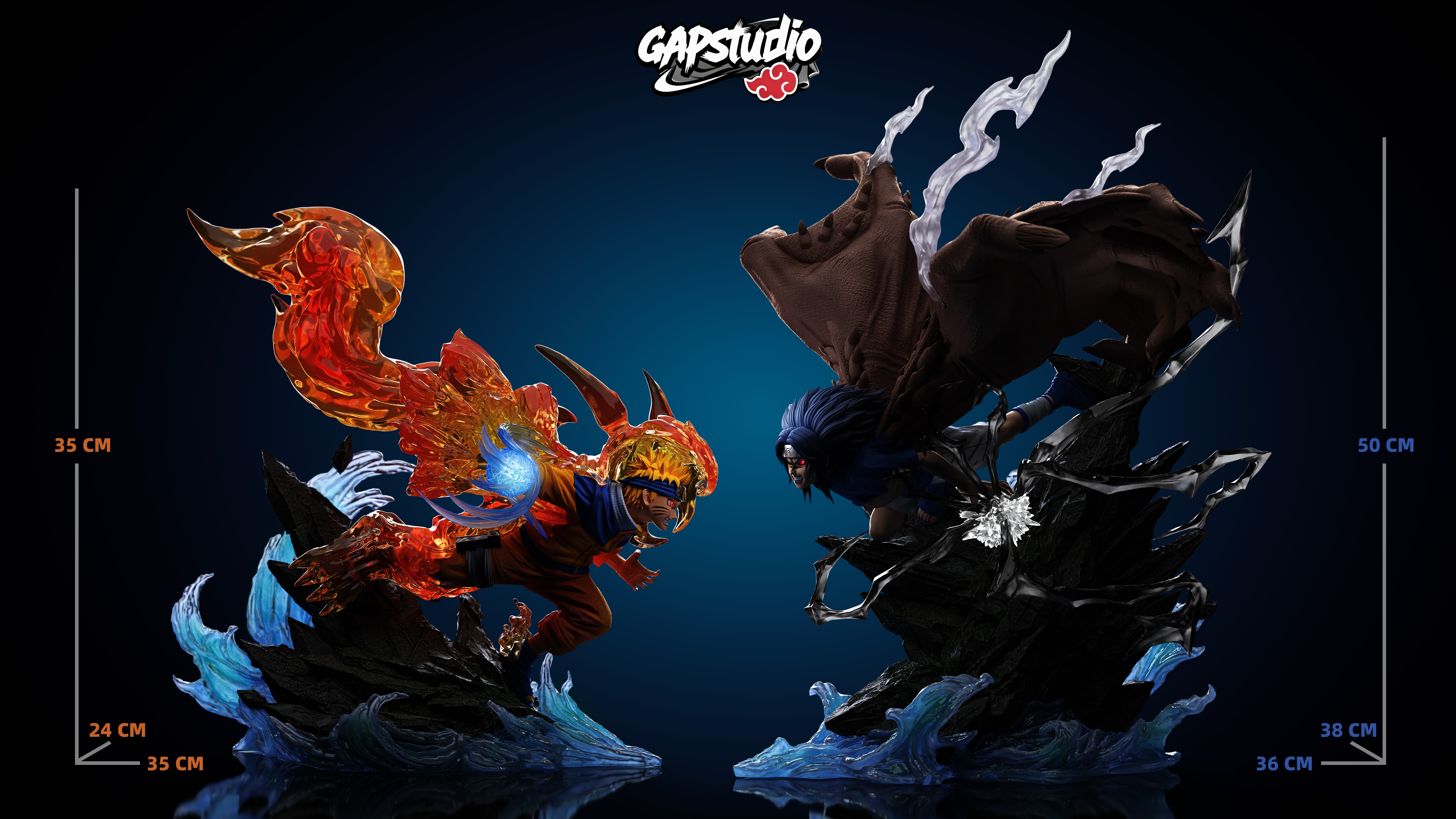 【預購】火影忍者 02 鳴人&佐助 X Gap-Studio6