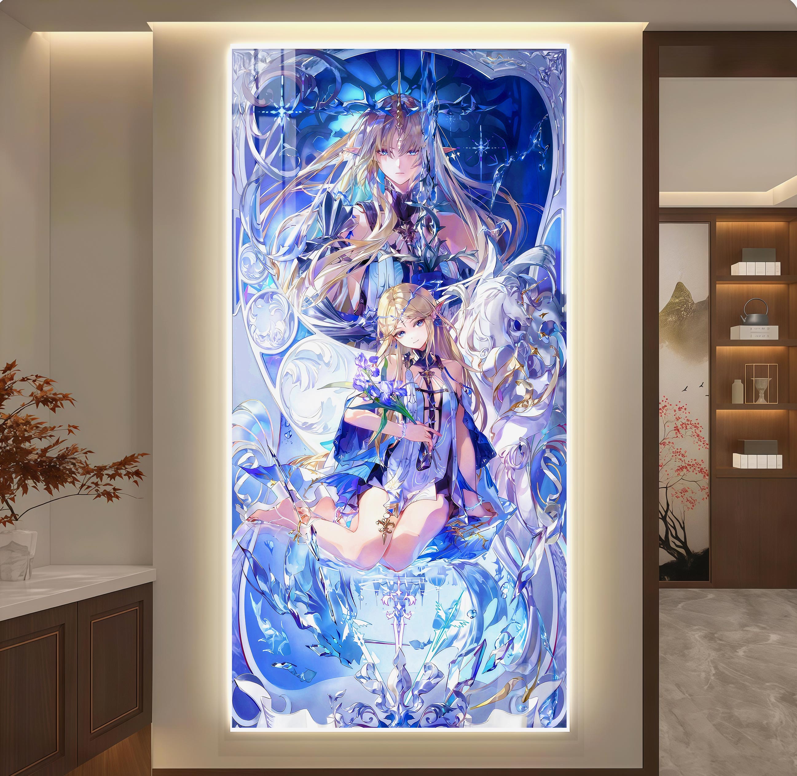 【預購】雙生幻影 深海卡提希婭-燈帶畫 X 阿喵畫社3