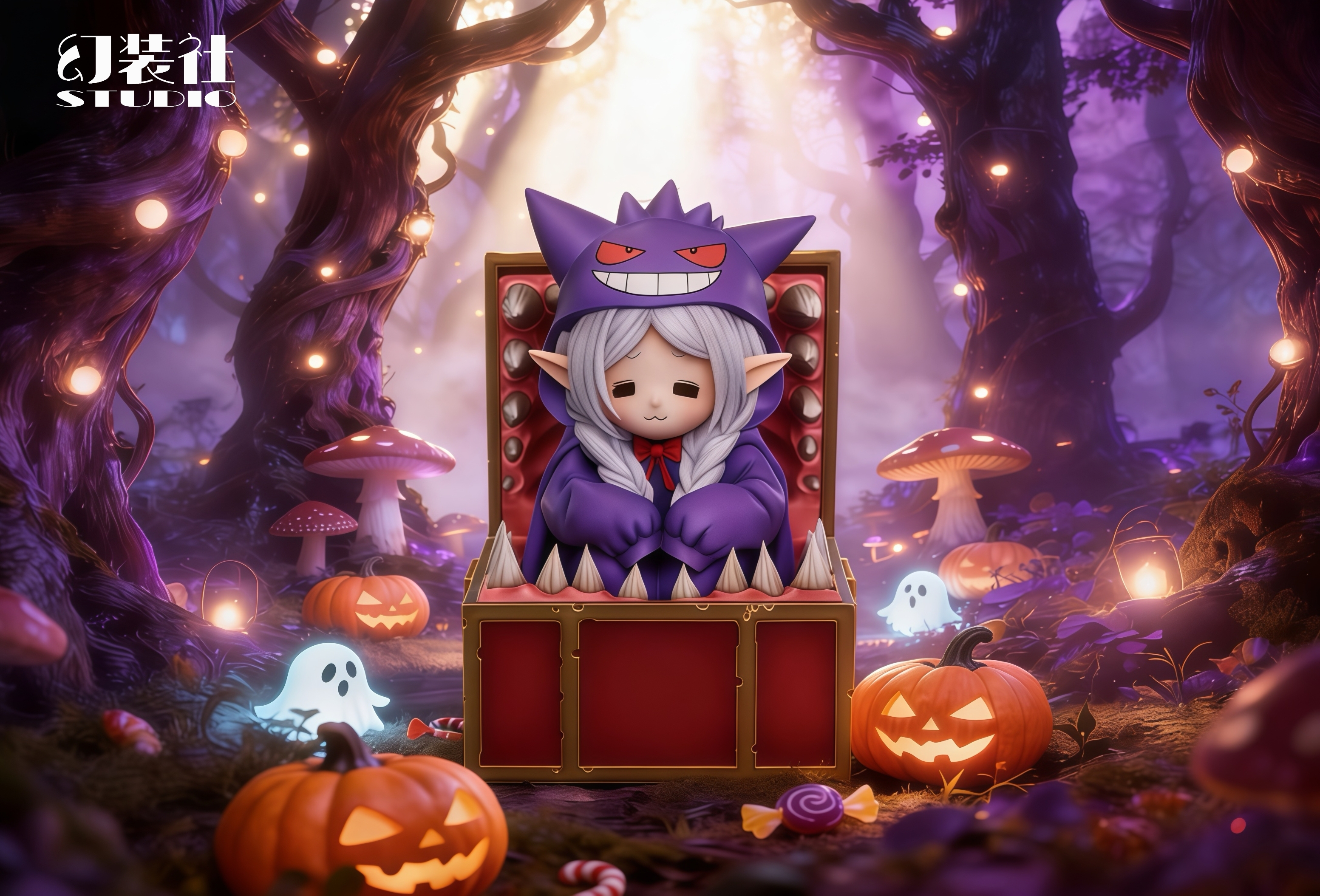 【預購】葬送的芙莉蓮+寶可夢 第四彈 耿鬼cos芙莉蓮 X 幻裝社2