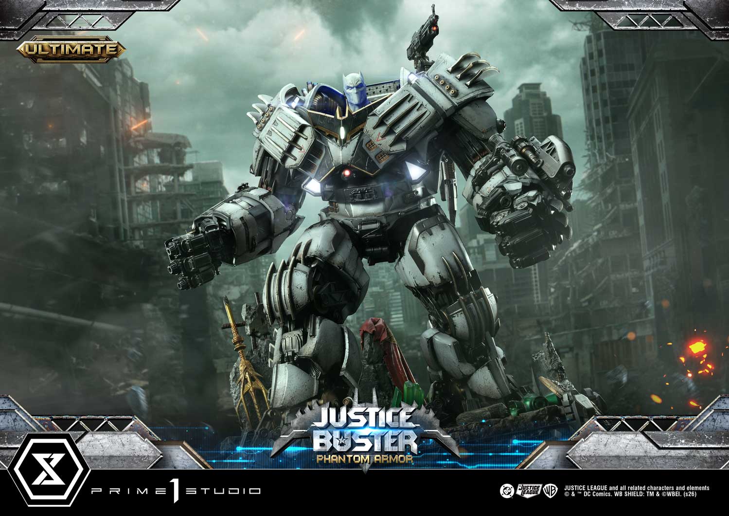 【預購】正義聯盟(漫畫)正義抑制者:幻影裝甲 特別配色版 X Prime 1 Statue20