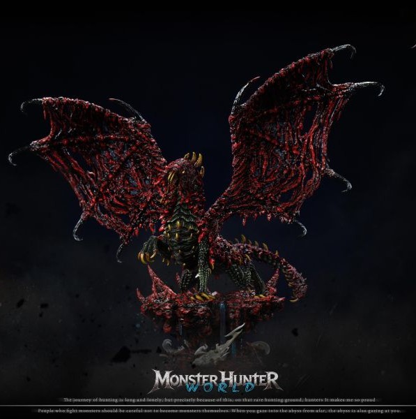 【預購】魔物獵人 高級私人定製 屍套龍 X Dragon Realm1