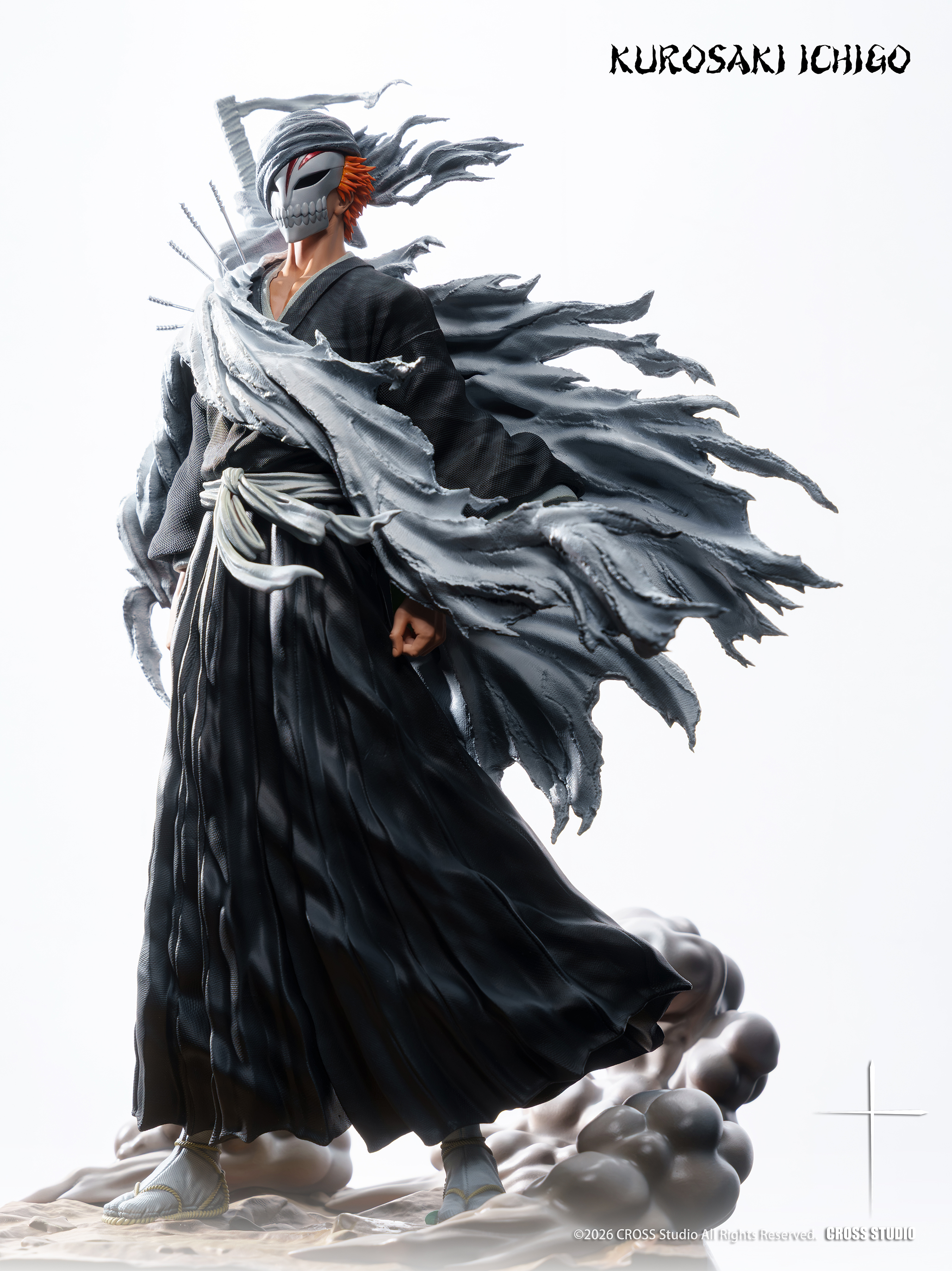 【售罄展示追加請私訊客服@toystationtw】死神 初見端倪的虛化-面具黑崎一護 X Cross十字2