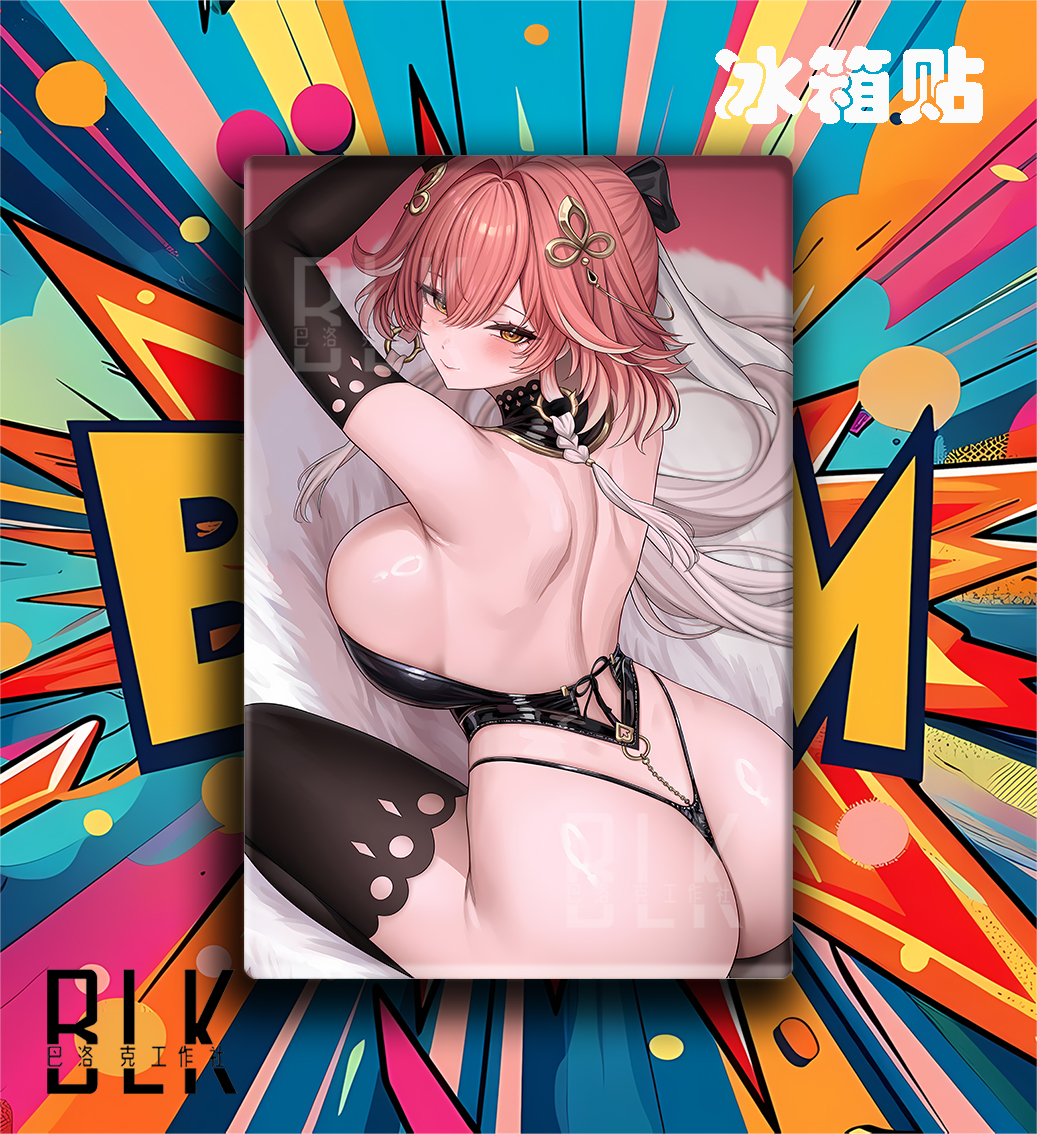 【預購】鳴潮《美背長離》動漫裝飾畫&冰箱貼 X 巴洛克工作室5