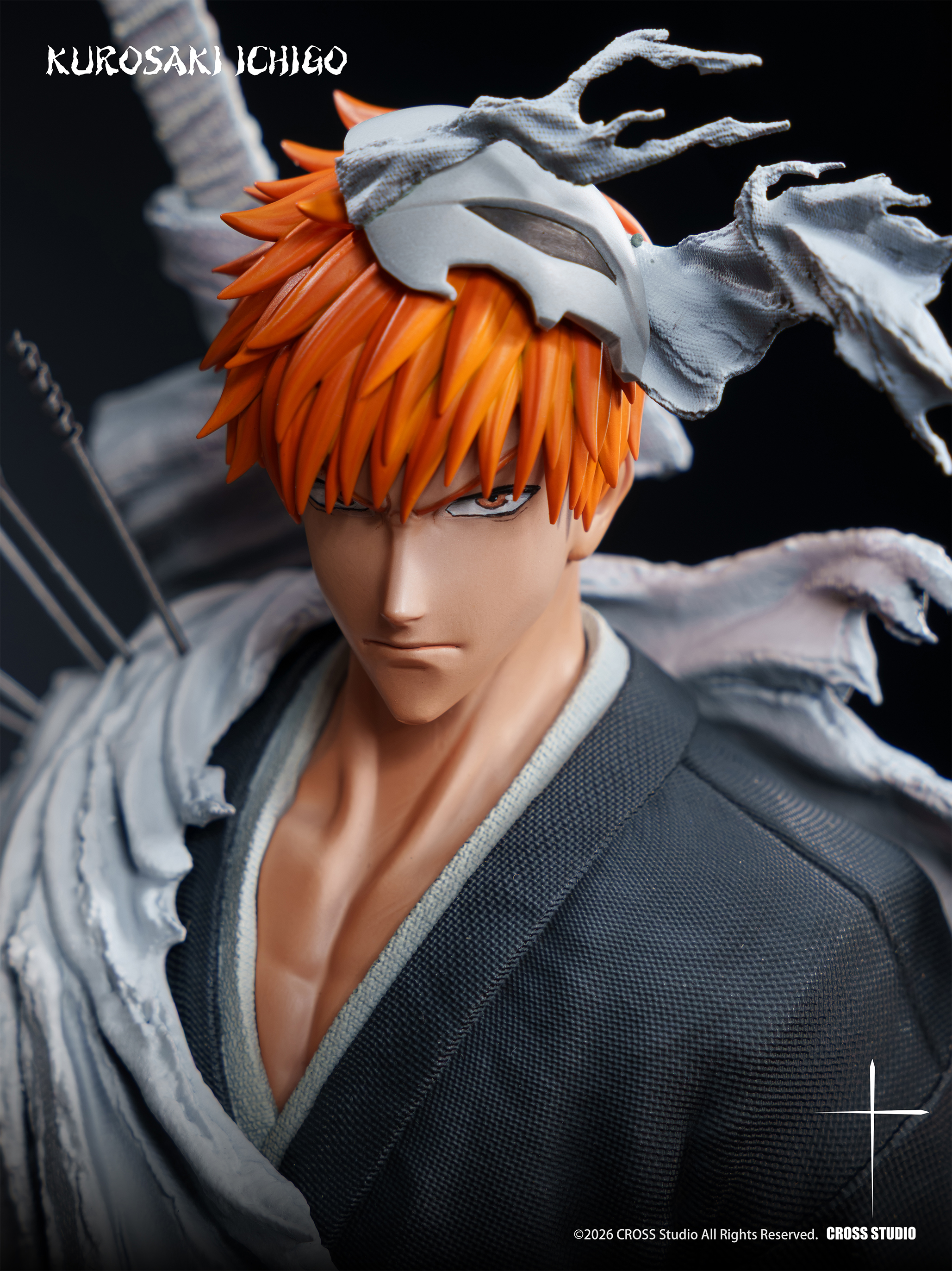 【售罄展示追加請私訊客服@toystationtw】死神 初見端倪的虛化-面具黑崎一護 X Cross十字11