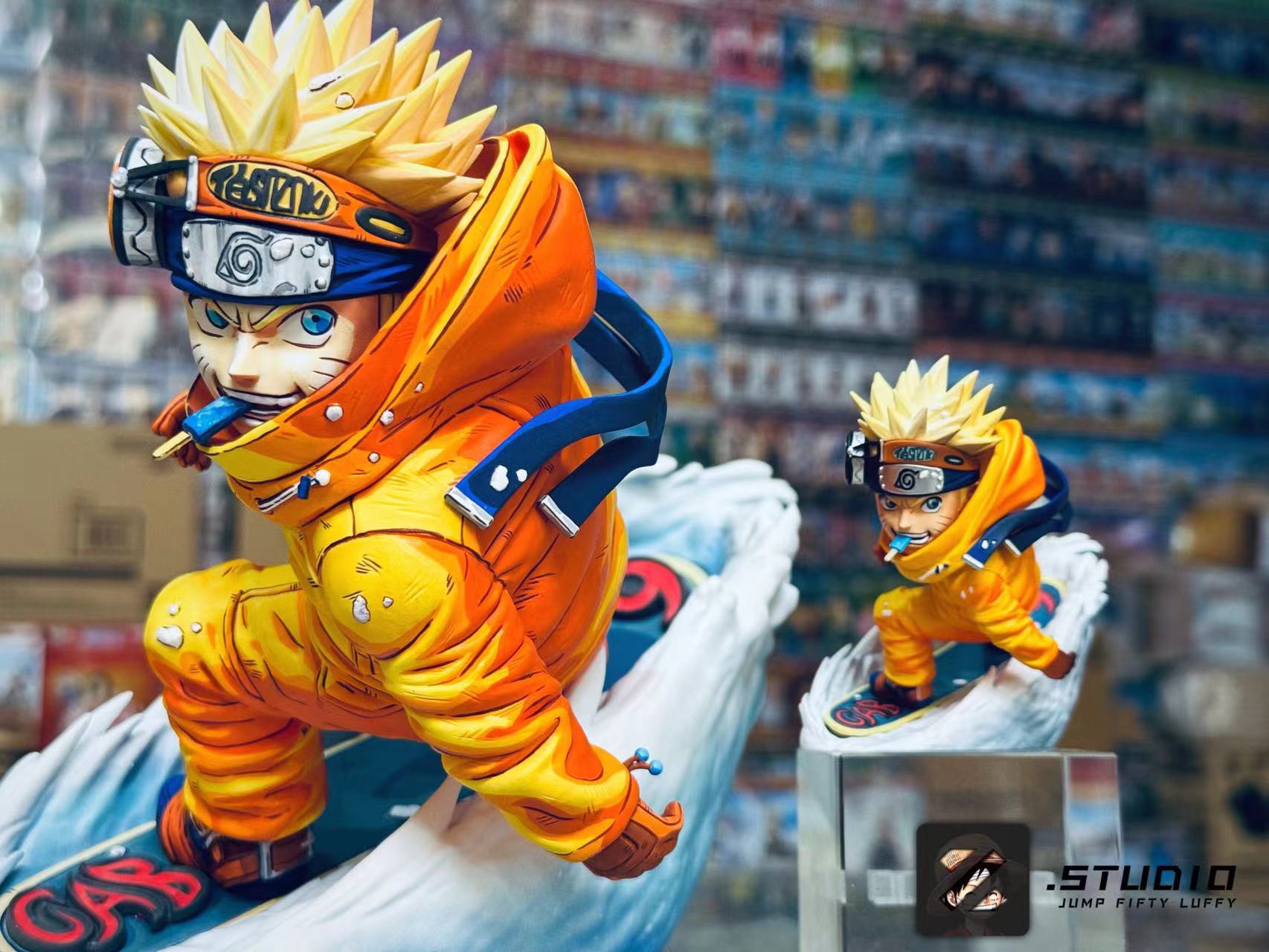 【售罄展示追加請私訊客服@toystationtw】火影忍者 太子系列第一彈 滑雪boy-鳴人 X Zzz-Studio3