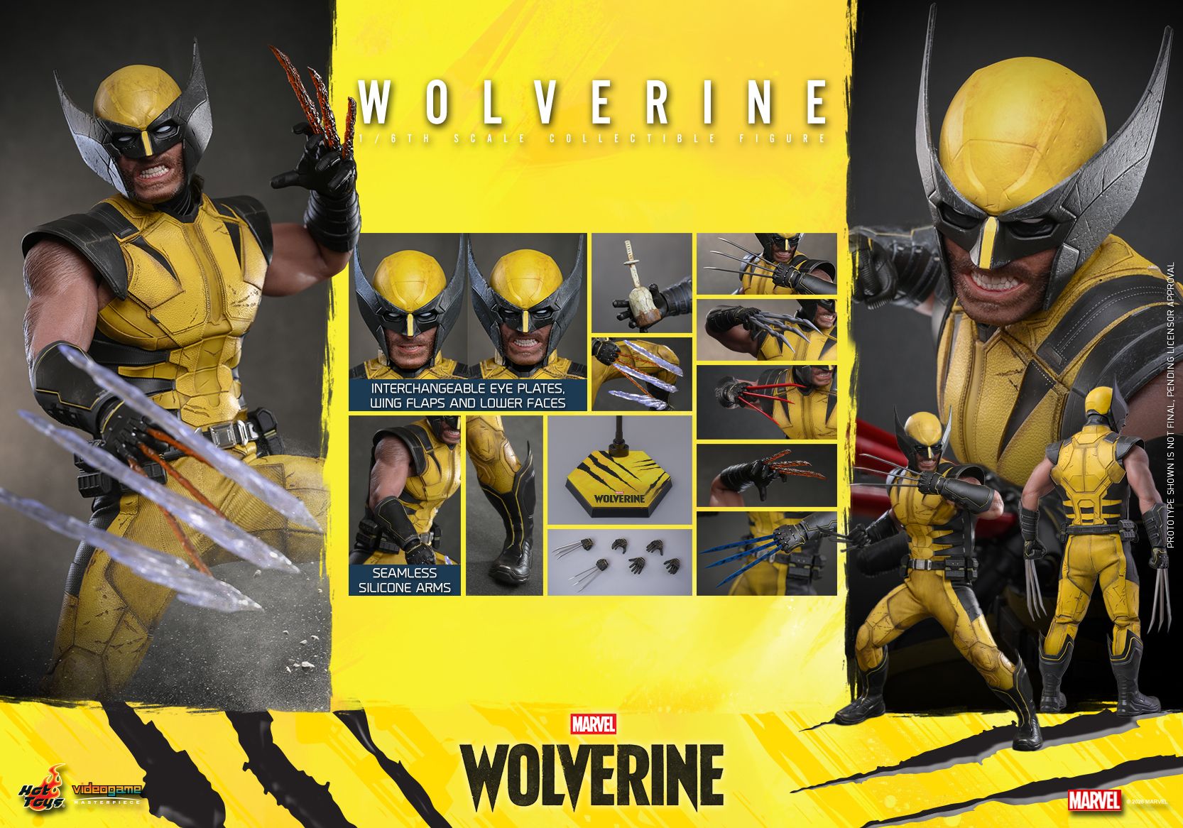 【預購】《漫威金剛狼》金剛狼 VGM91&VGM92 X HOTTOYS2
