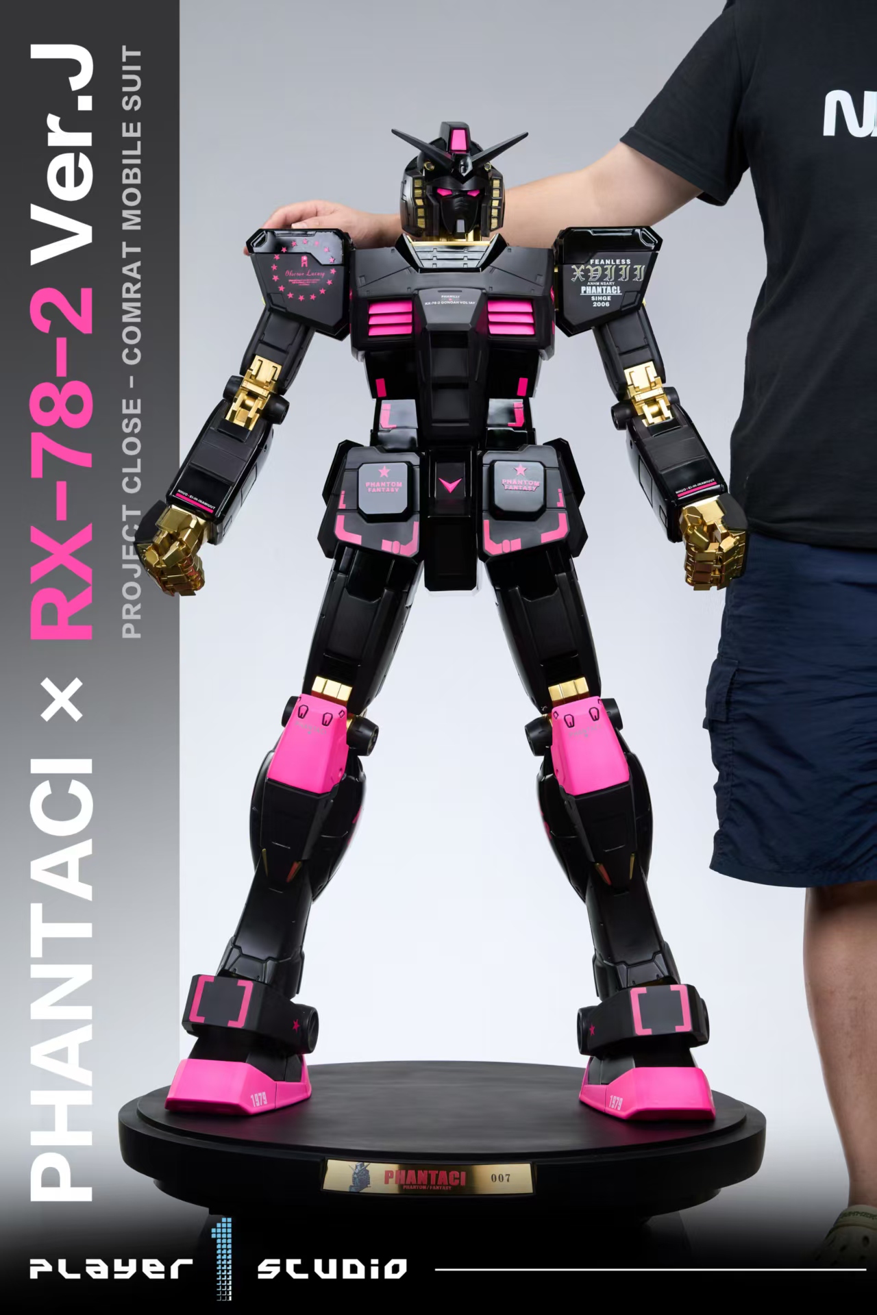 【售罄展示追加請私訊客服@toystationtw】RX-78-2 Ver.J 110cm 高達全身 雕像 X Player 16