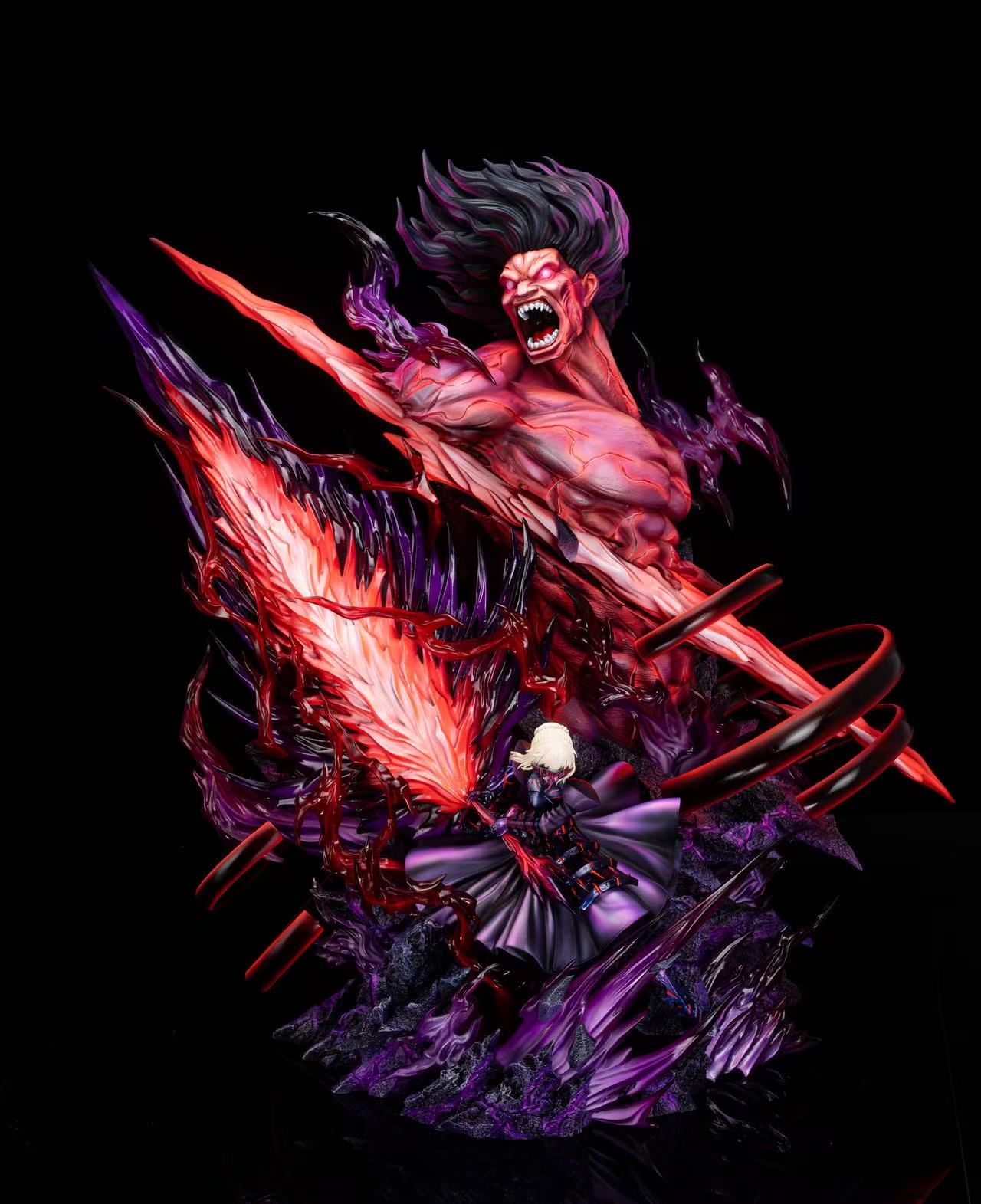【預購】Fate 史詩級別收藏雕像001 黑呆 X 掠影+DEMONS17