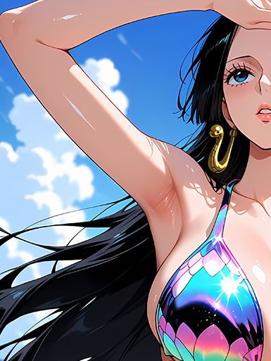 【預購】海賊王《泳裝女帝》動漫裝飾畫&冰箱貼 X 巴洛克工作室5