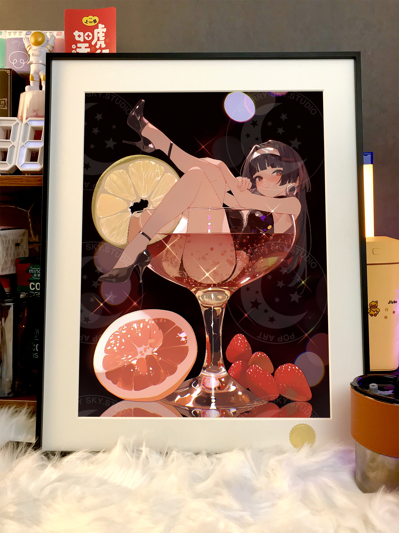【預購】絕區零《雞尾酒耀嘉音》動漫裝飾畫 X 星空工作室3