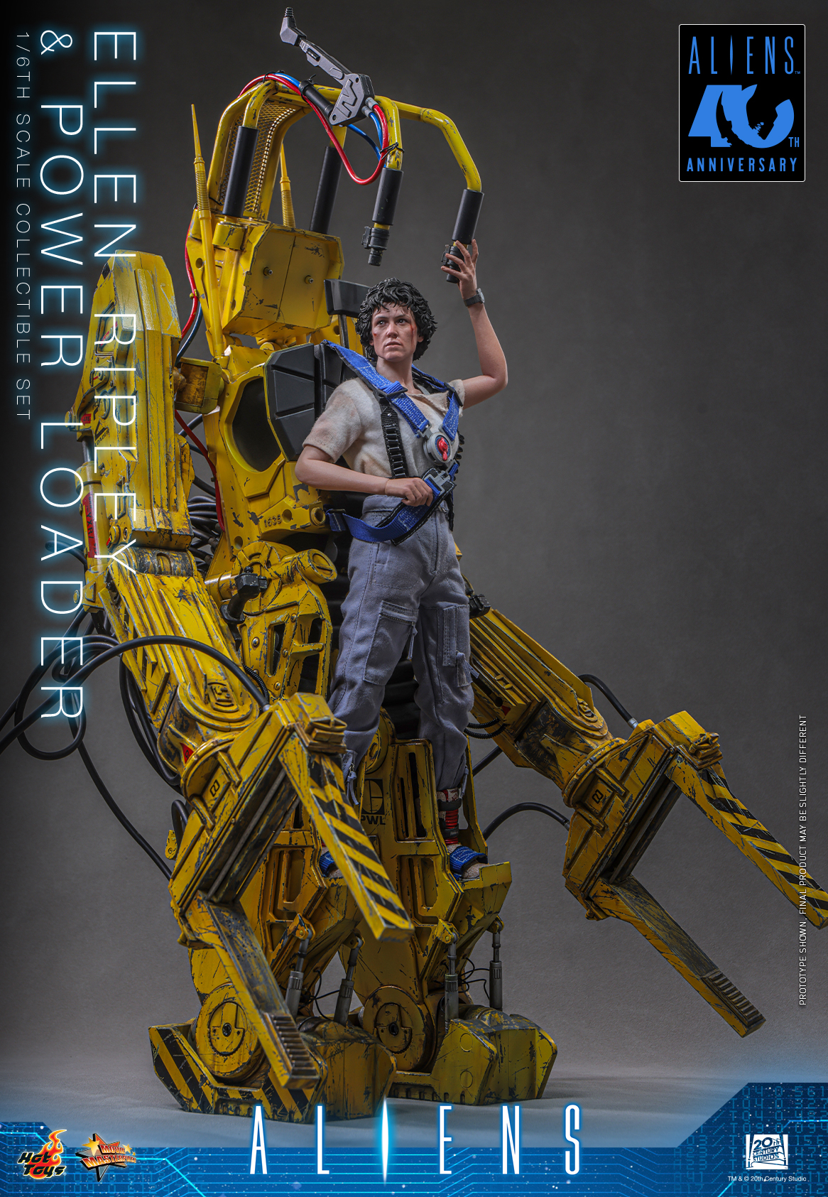 【預購】《異形2》MMS923 艾倫·雷普莉與動力裝載機套裝 X HOTTOYS8