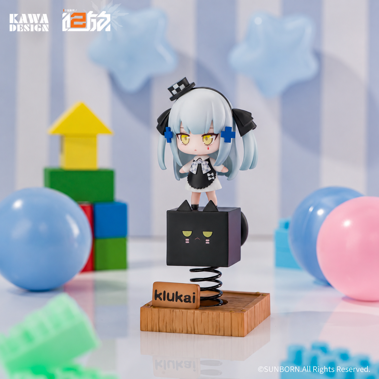 【預購】少女前線2:追放 可露凱-黑貓搖搖樂 X KAWA DESIGN1