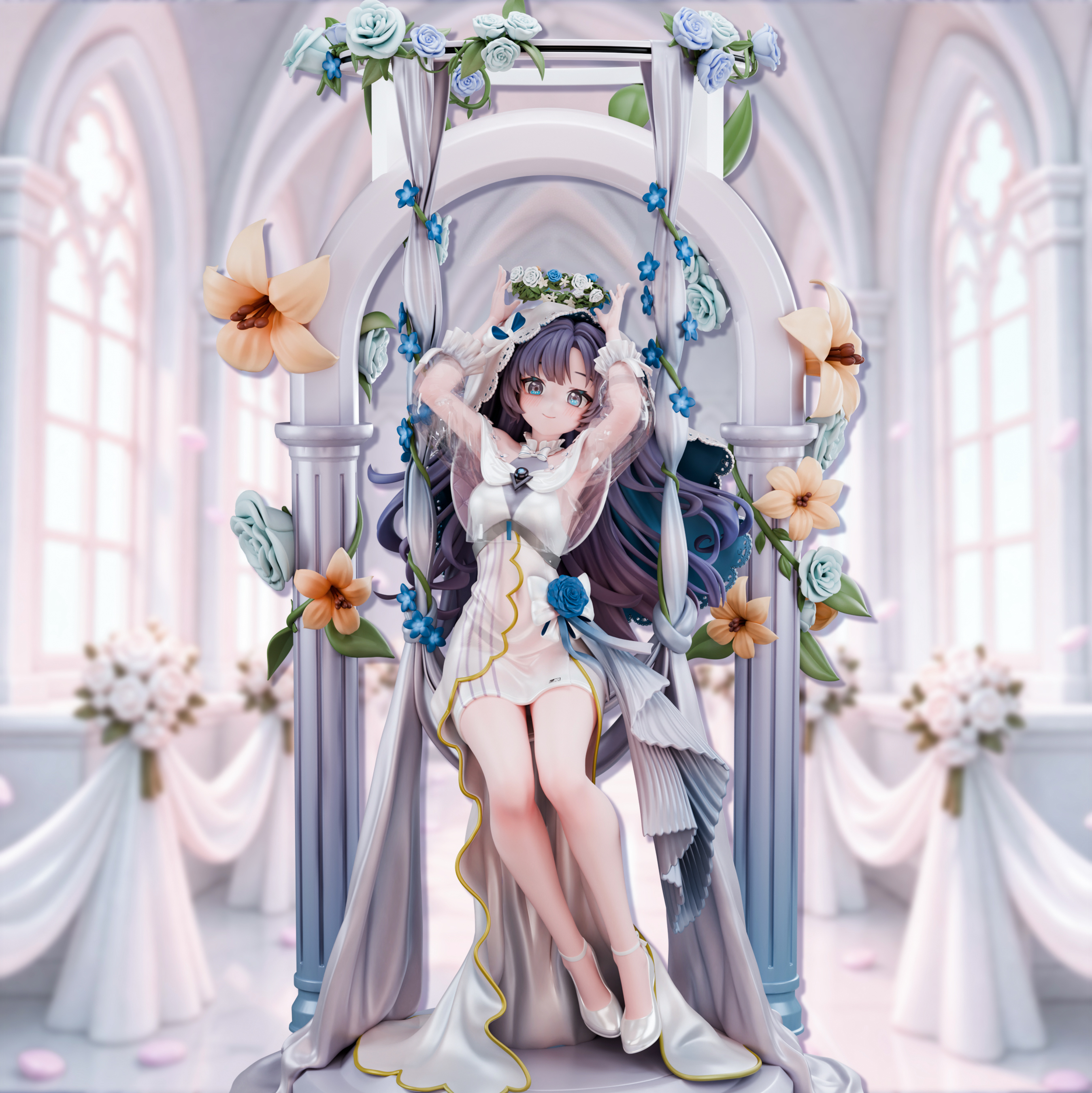 【預購】蔚藍檔案 香水百合之誓Ver. 純白誓約第9彈·花嫁小優 X Alice211