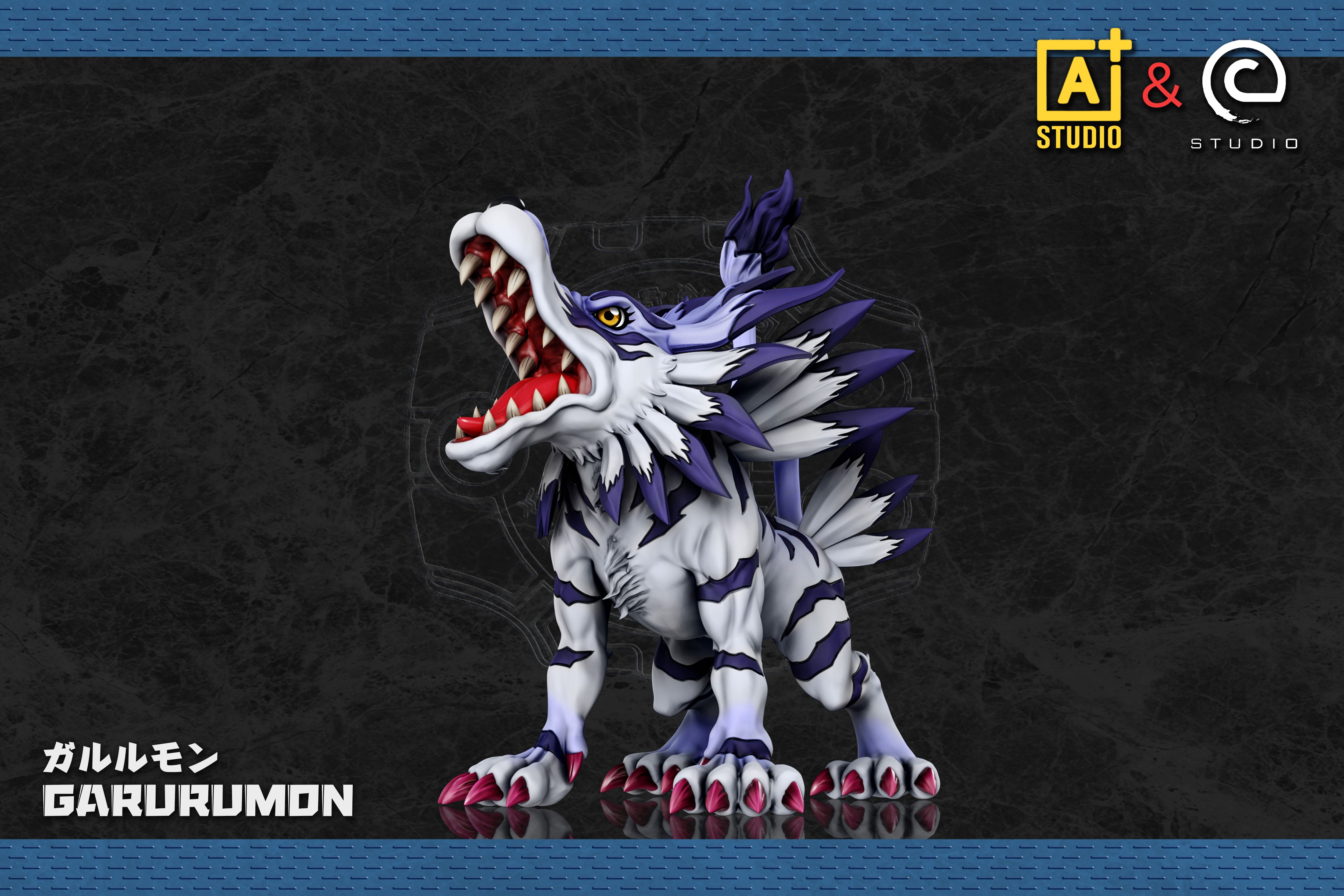 【預購】數碼寶貝 第四彈 雙配色 加魯魯獸 X A+研究所&C-Studio2