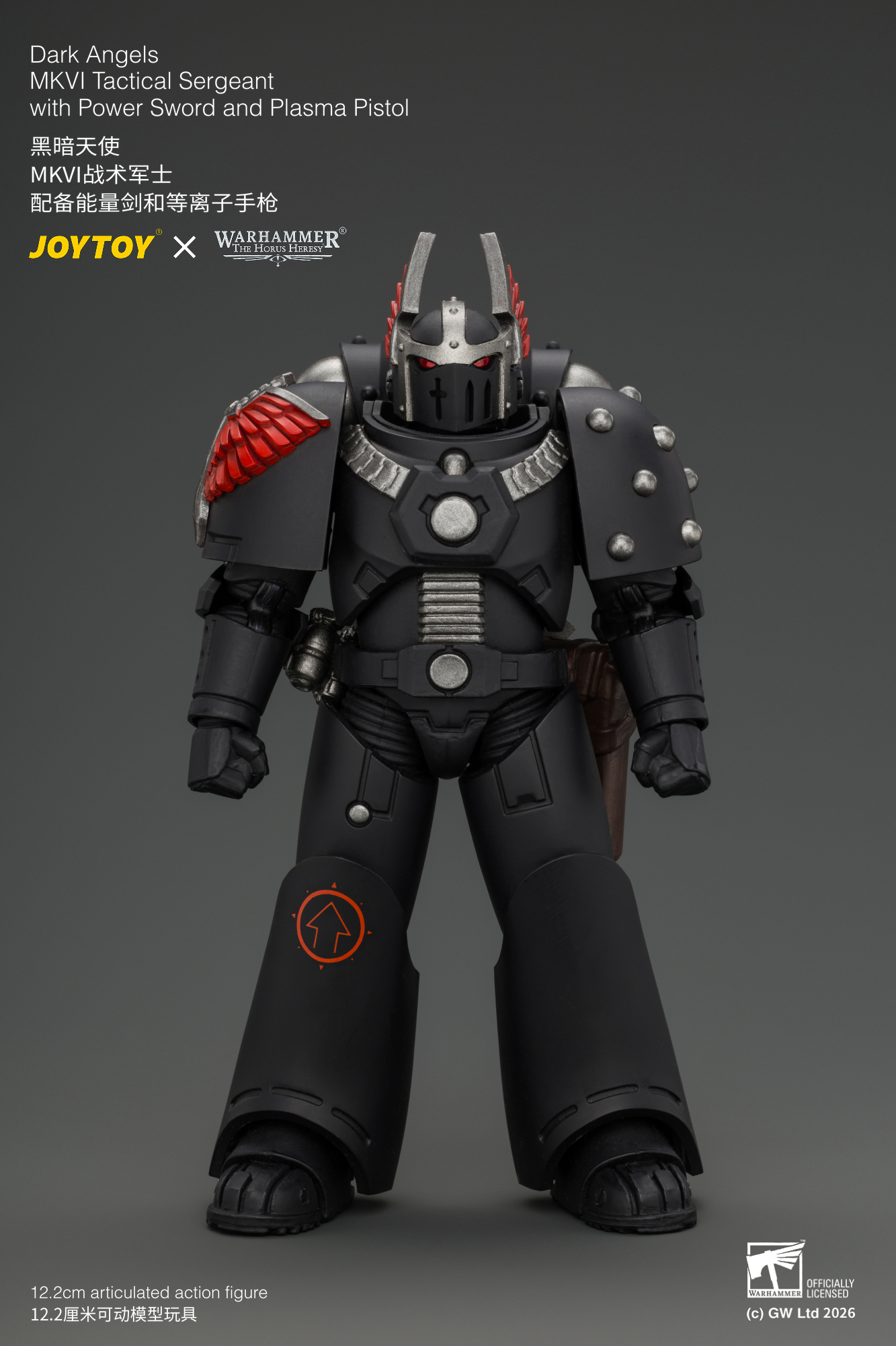 【售罄展示追加請私訊客服@toystationtw】黑暗天使 MKVI戰術軍士 JT05138 X JOYTOY2