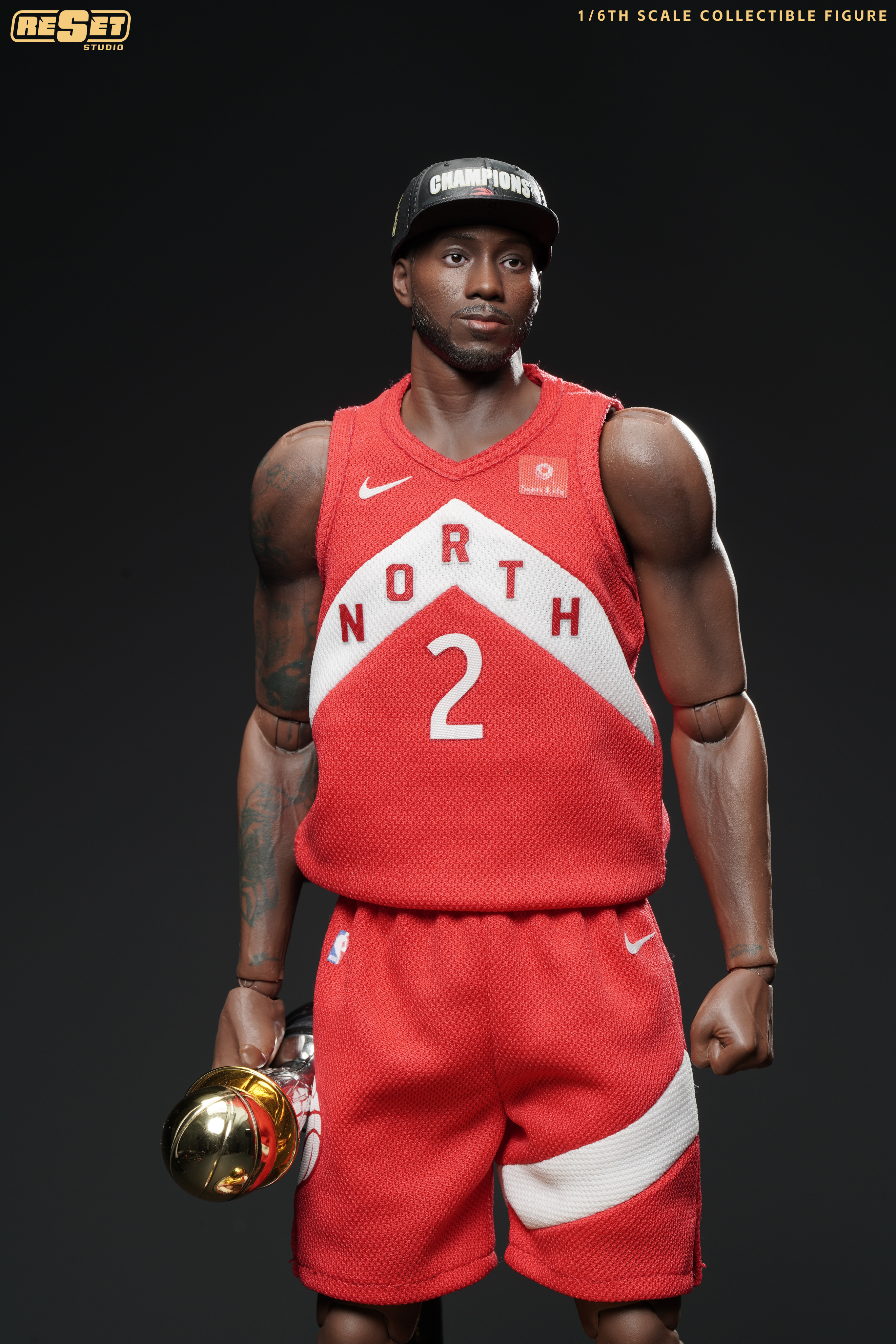 【預購】NBA 1/6收藏級可動人偶套裝 RS猛龍奪冠倫納德 X Reset-Studio12