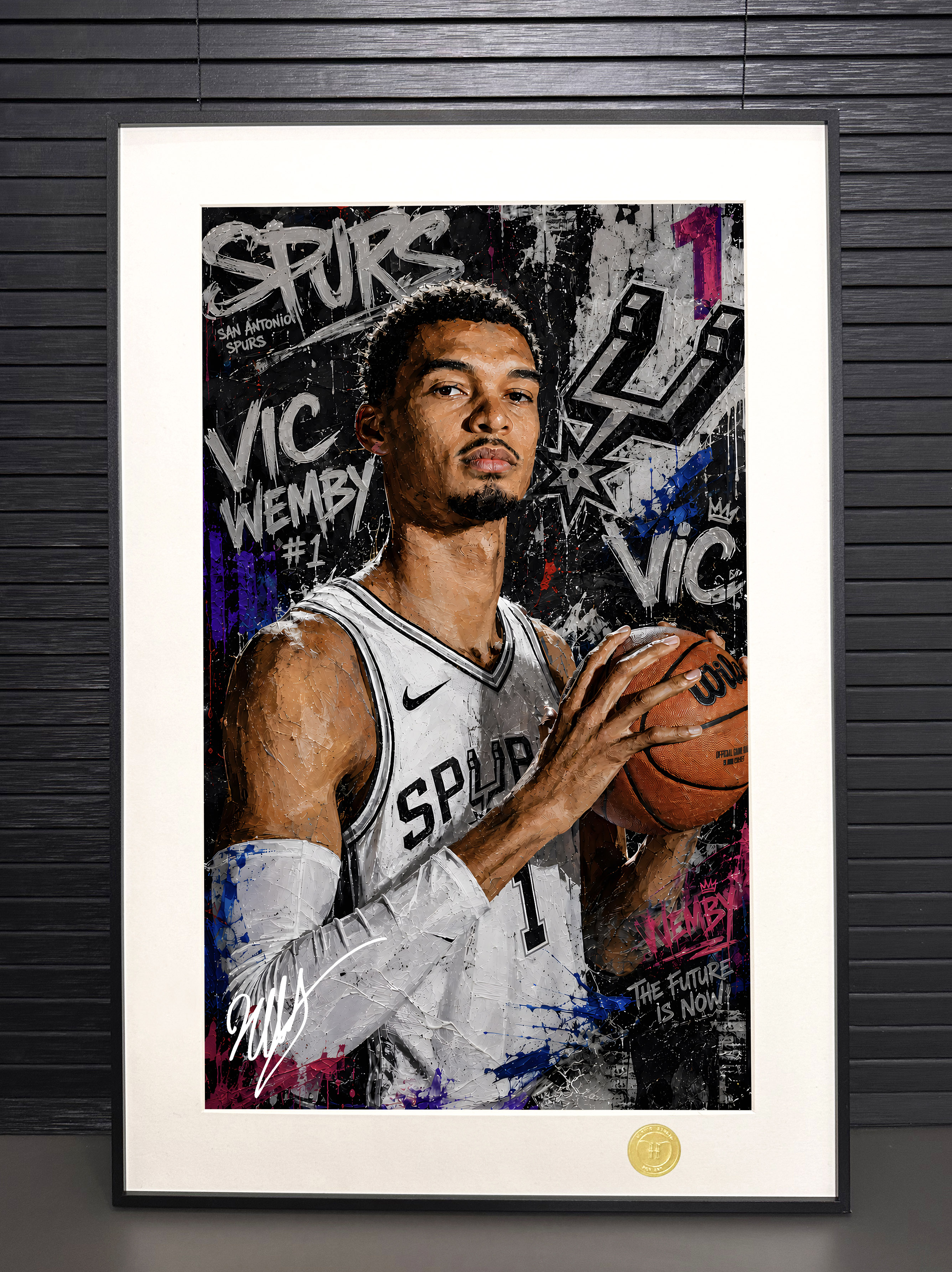 【預購】NBA《文班亞馬》裝飾畫 X H2工作室3