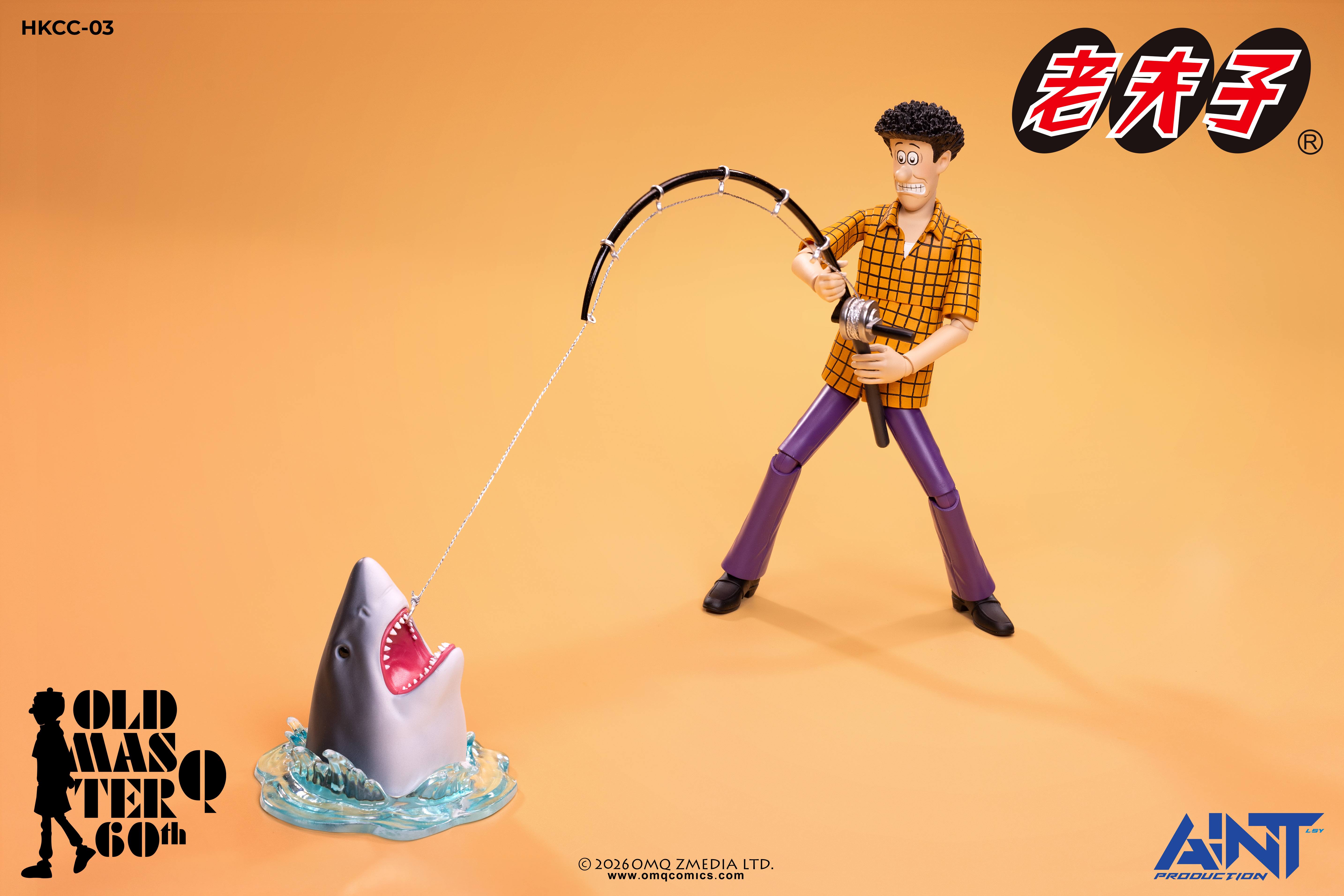 【售罄展示追加請私訊客服@toystationtw】老夫子60週年 HKCC-03 1/12秦先生及陳小姐套裝 X AINT Production17