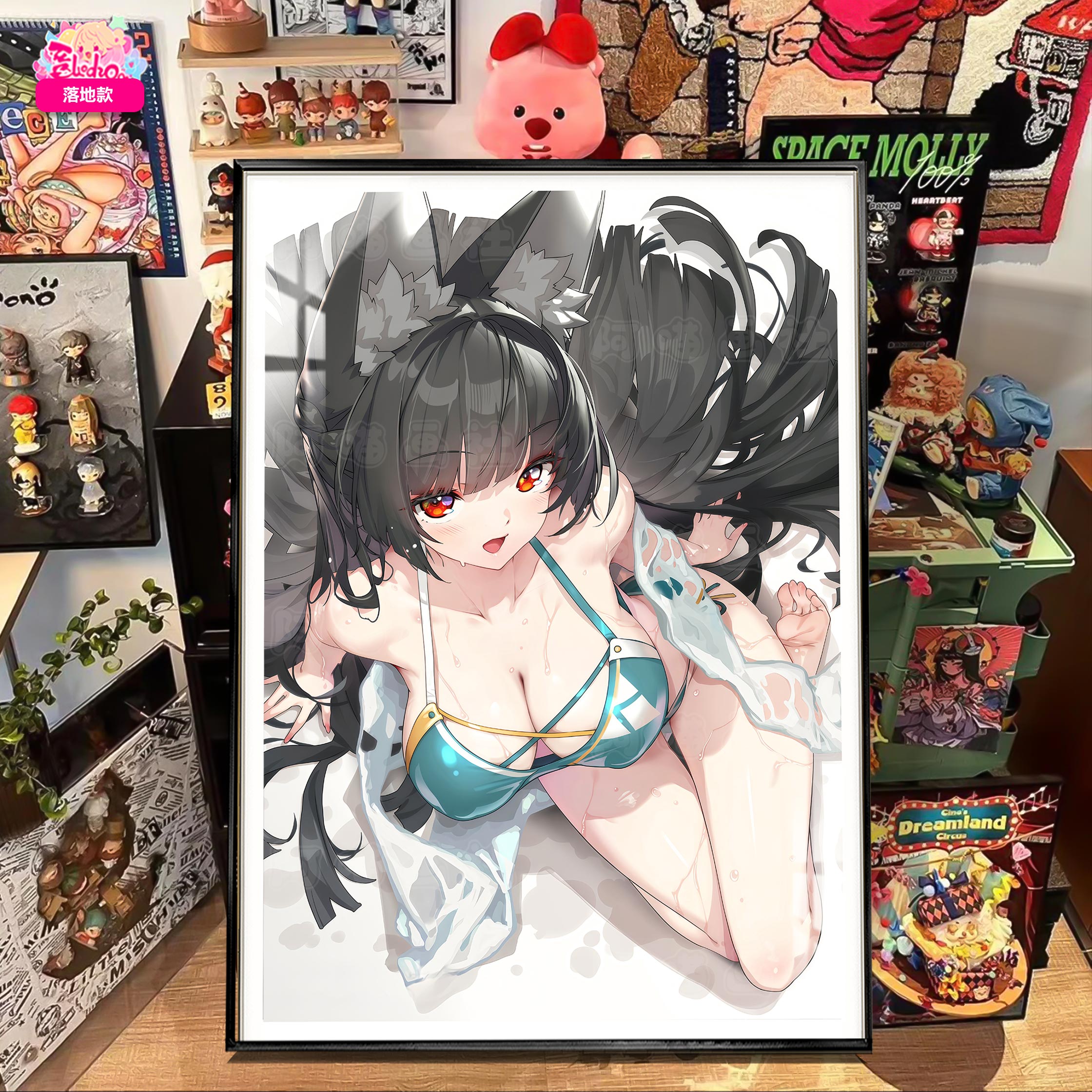 【預購】水著 星見雅 12K主題超清裝飾畫 X 阿喵畫社1
