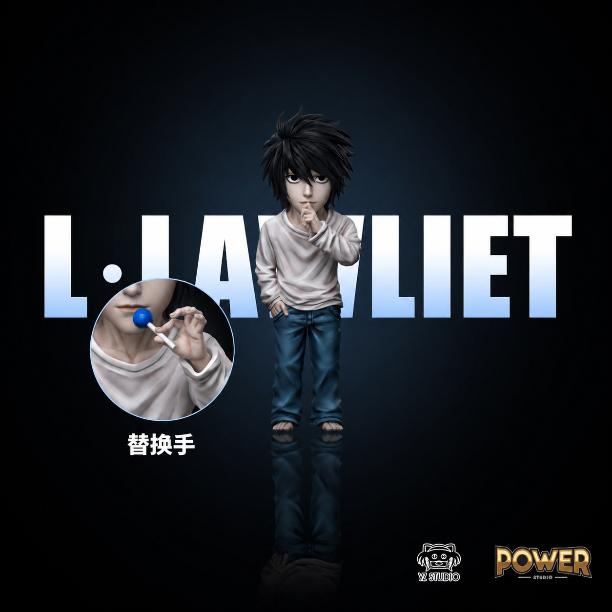 【預購】死亡筆記本 全明星系列第十八彈 L X Yz+Power1