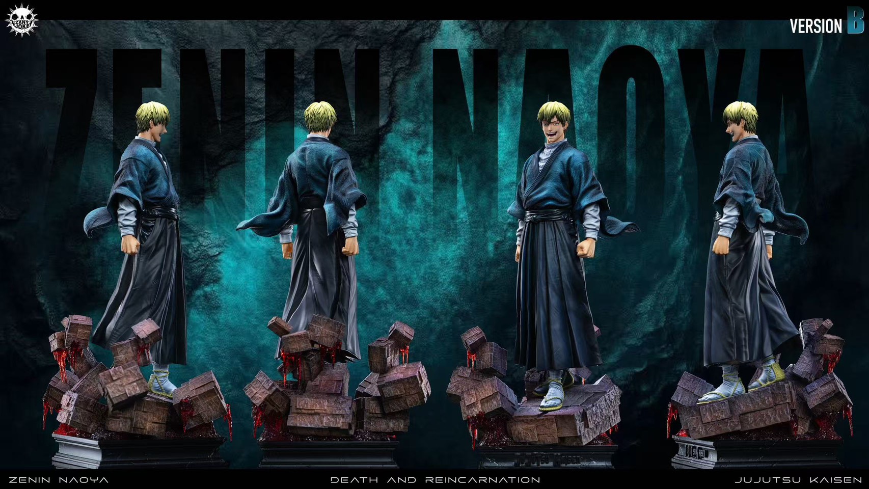 【預購】咒術迴戰 Ultimate Statues 禪院直栽 極致雕像 X ZanyJoke 工作室15