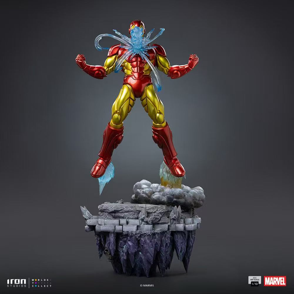 【售罄展示追加請私訊客服@toystationtw】Marvel漫威 MARCAS142726-10 鋼鐵人 X Iron Studios5