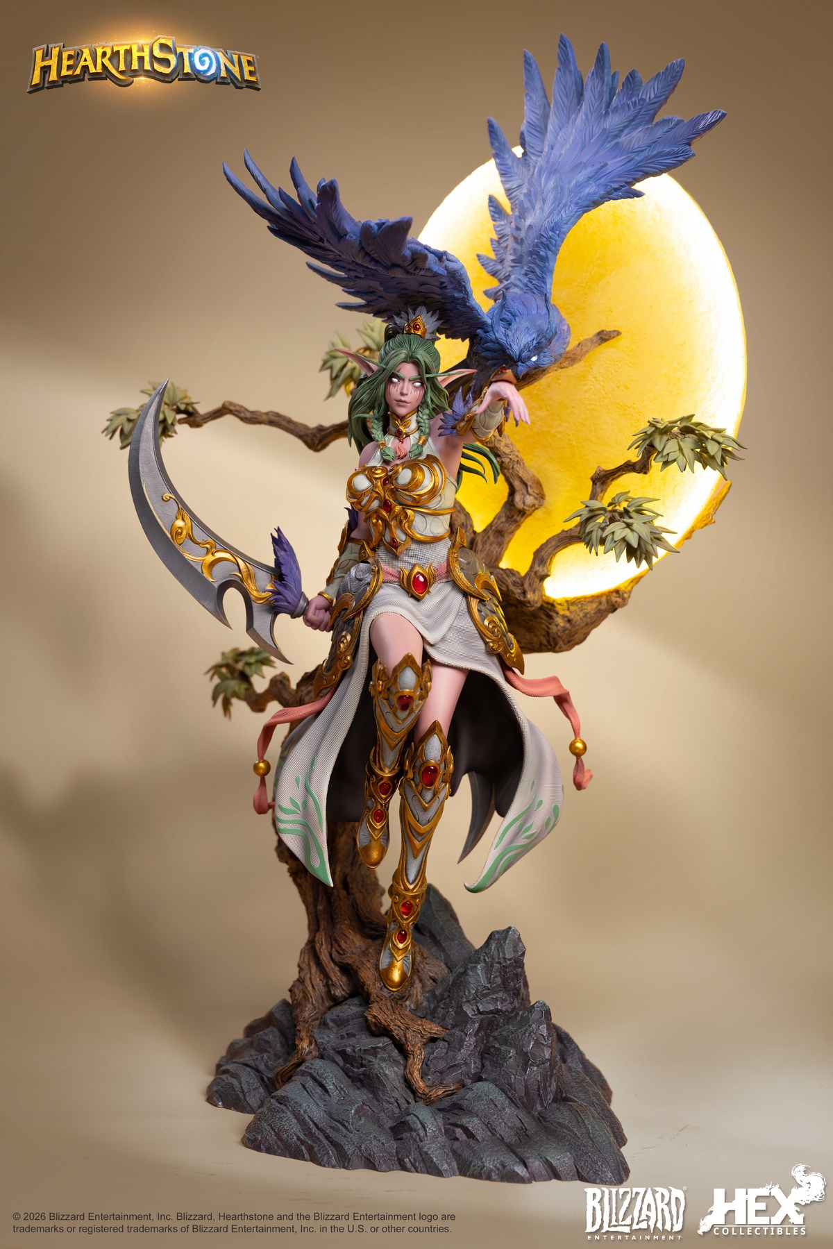 【售罄展示追加請私訊客服@toystationtw】江山如夢·泰蘭德館藏雕像 HEXHS19 X HEX Collectibles+暴雪遊戲6
