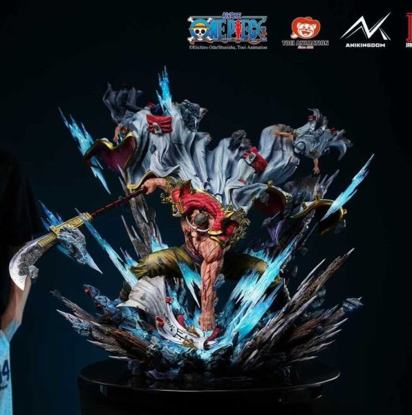 【現貨秒發】海賊王 限量雕像 白鬍子-愛德華·紐哥特 X ANIKINGDOM+集美殿堂 正版授權1