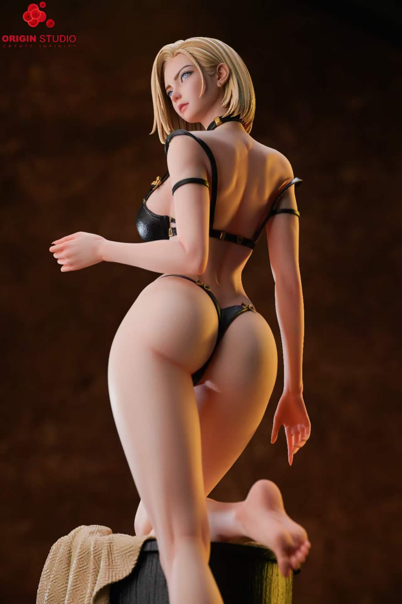 【預購】七龍珠 輕雕像女性格鬥家3—金髮女戰士18號 X ORIGIN8