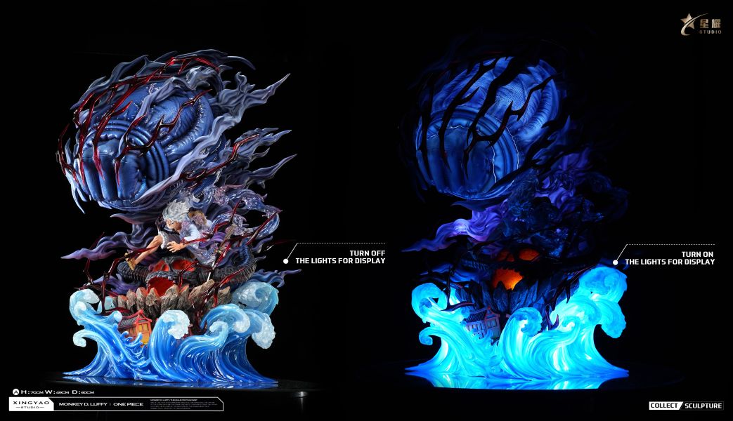 【現貨秒發】海賊王 猿神槍尼卡魯夫 X 星耀工作室2