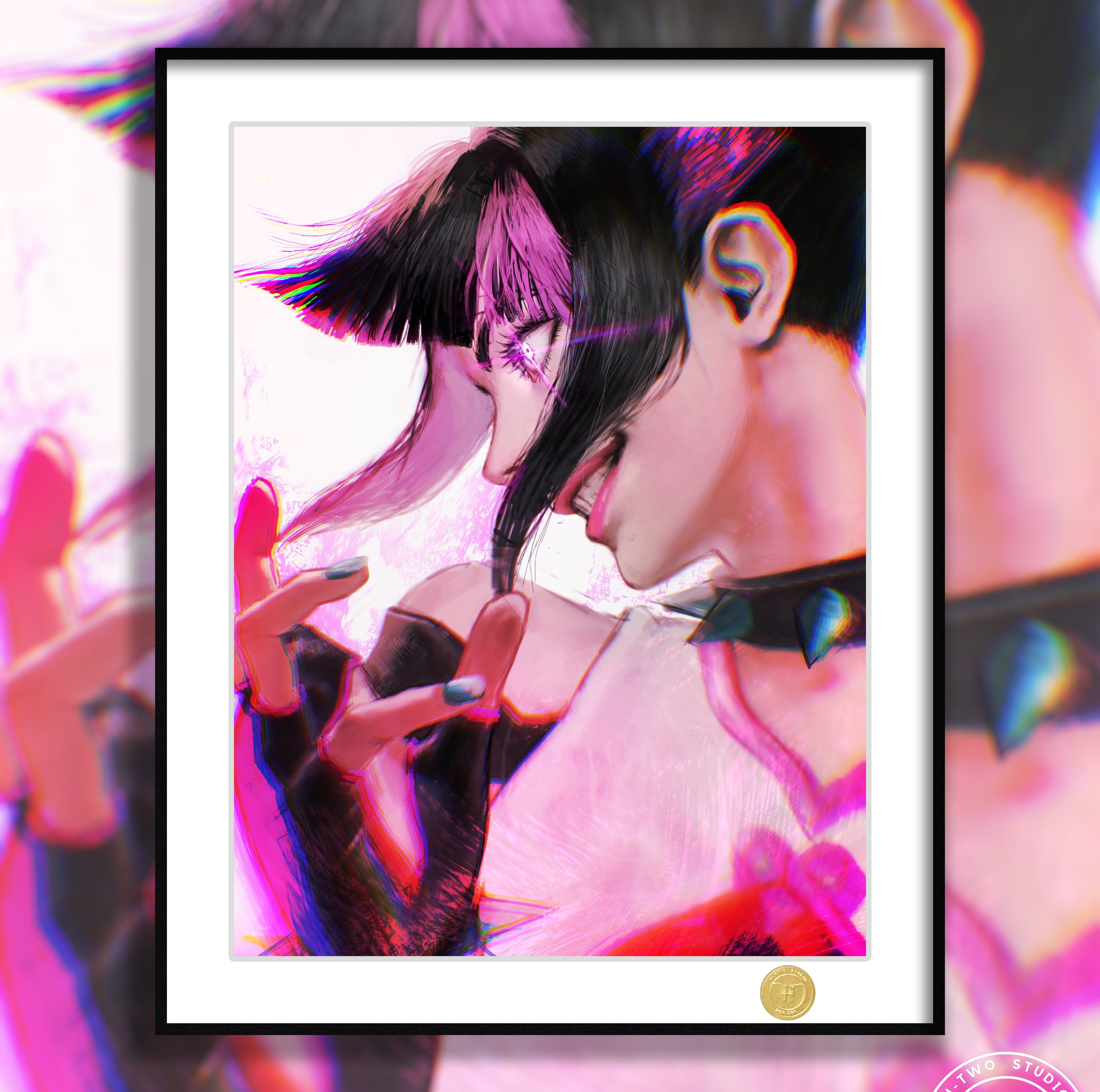 【預購】街頭霸王《韓蛛俐》動漫電競房裝飾畫 X H2工作室1