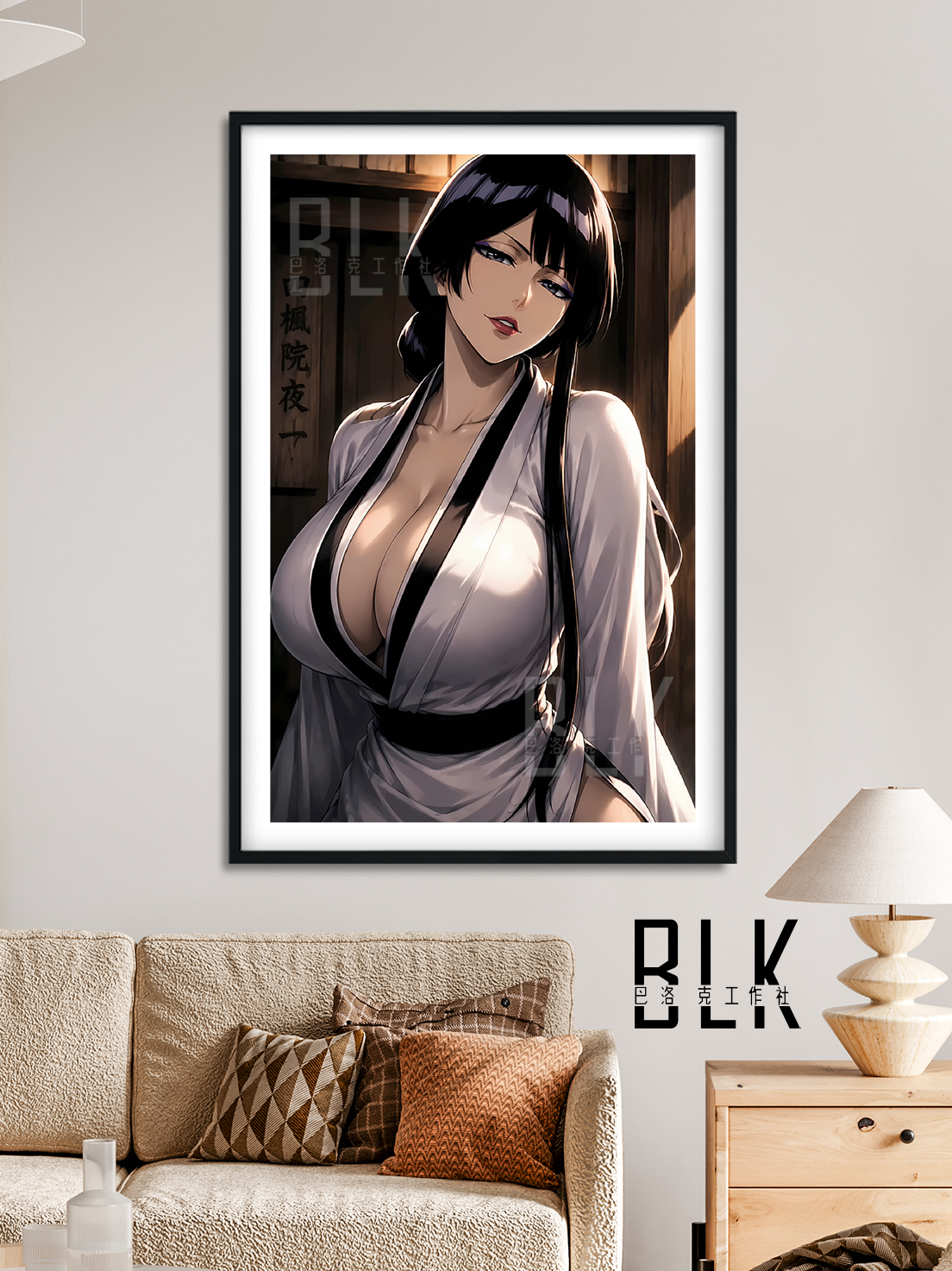 【預購】死神《護庭卯之花烈》動漫裝飾畫&冰箱貼 X 巴洛克工作室2