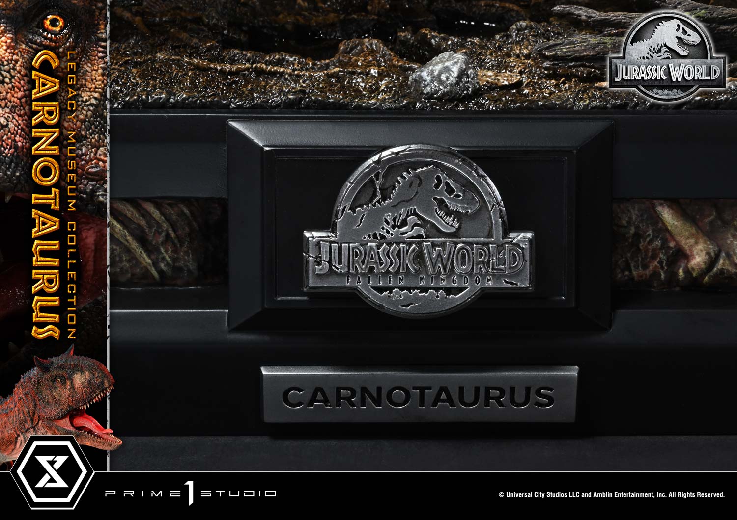 【預購】遺產博物館Collection 侏羅紀世界2 食肉牛龍 X Prime 1 Statue17