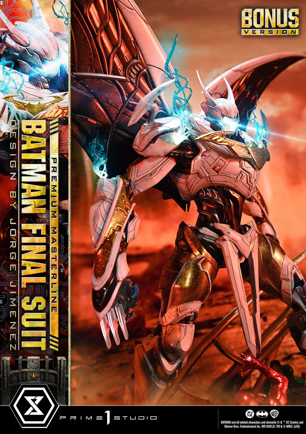 【預購】正義聯盟(漫畫版)蝙蝠俠終極戰甲 X Prime 1 Statue8