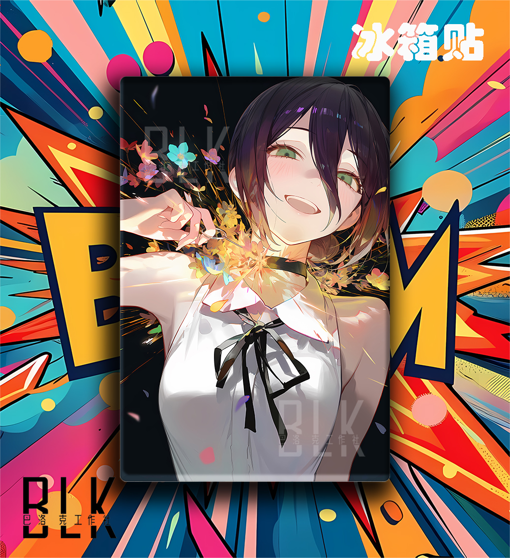 【預購】鏈鋸人《爆花蕾塞》裝飾畫&冰箱貼 X 巴洛克工作室3