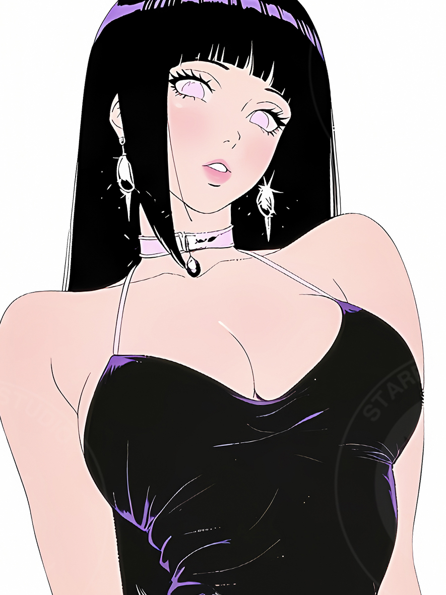 【預購】火影忍者《禮服雛田》動漫裝飾畫 X 星空工作室5