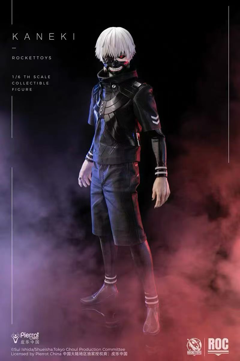 【售罄展示追加請私訊客服@toystationtw】東京喰種 1/6可動人偶 戰鬥服Ver. ROC-025 金木研 X Rocket Toys+皮樂中國 正版授權11