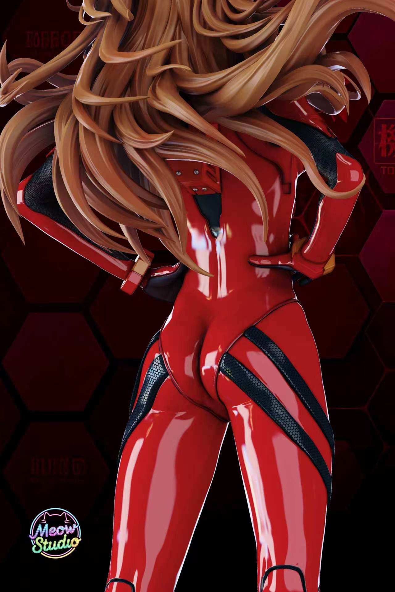 【預購】Eva新世紀福音戰士 雙比例 戰鬥服明日香 X 喵嗚工作室7