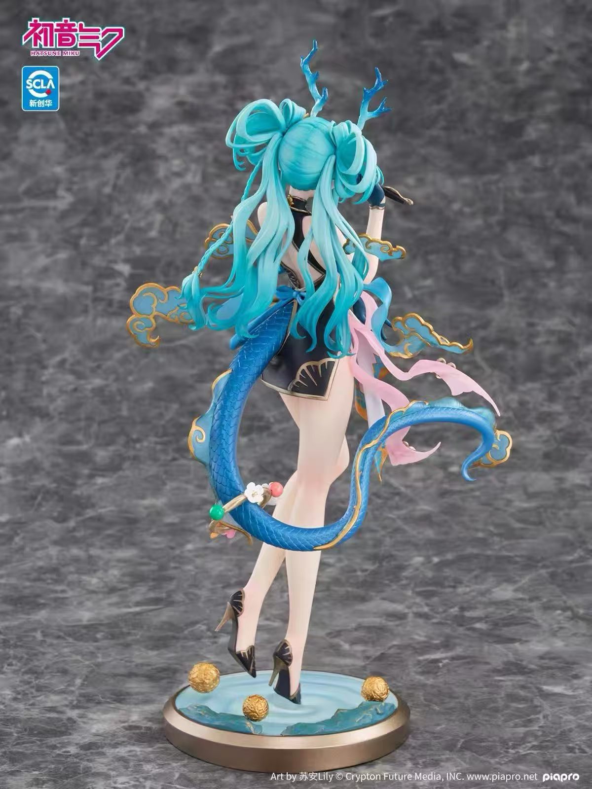 【售罄展示追加請私訊客服@toystationtw】初音未來 青龍Ver. X 海洋堂5