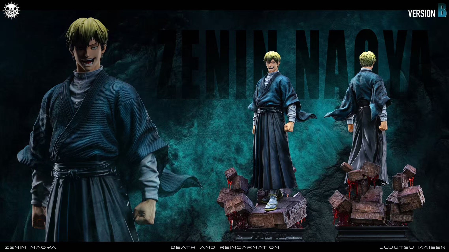 【預購】咒術迴戰 Ultimate Statues 禪院直栽 極致雕像 X ZanyJoke 工作室13