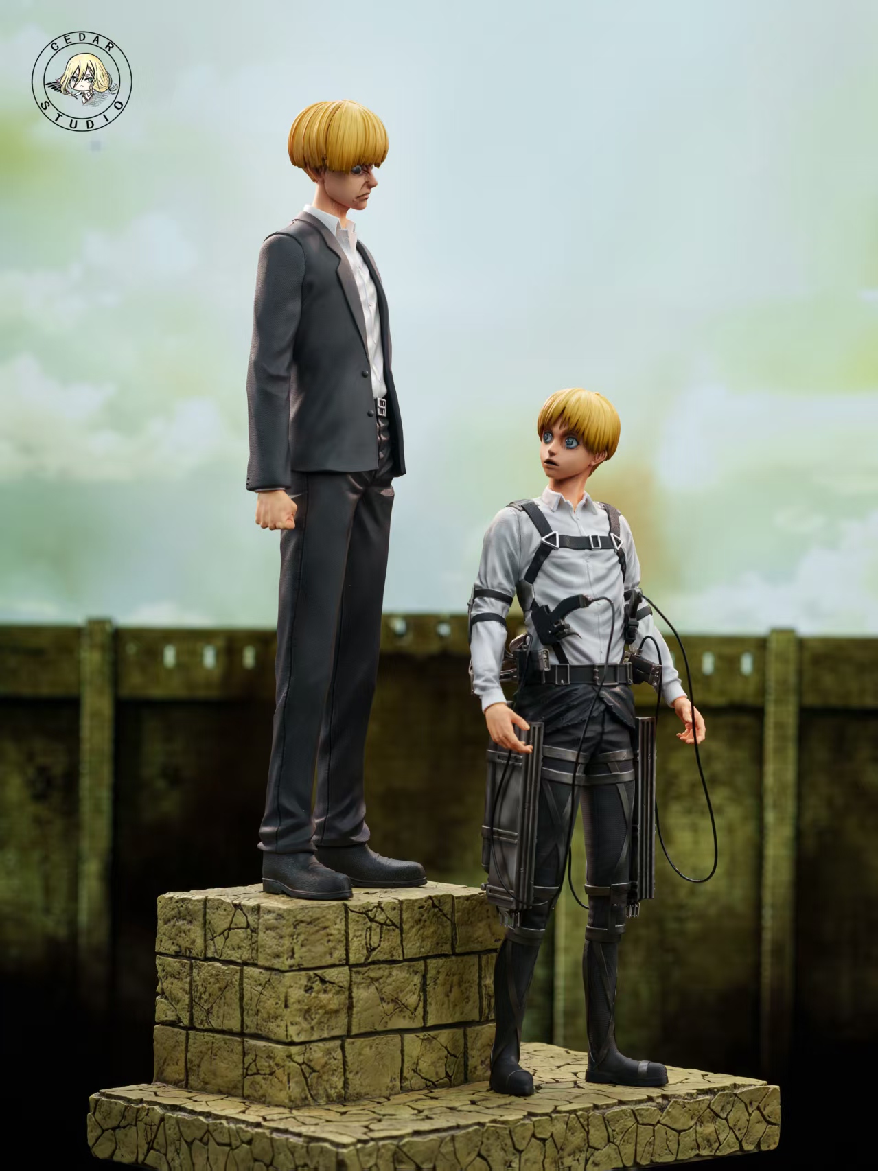 【售罄展示追加請私訊客服@toystationtw】進擊的巨人 私定系列02 崩壞伊雷娜名場面 X Cedar-Studio2