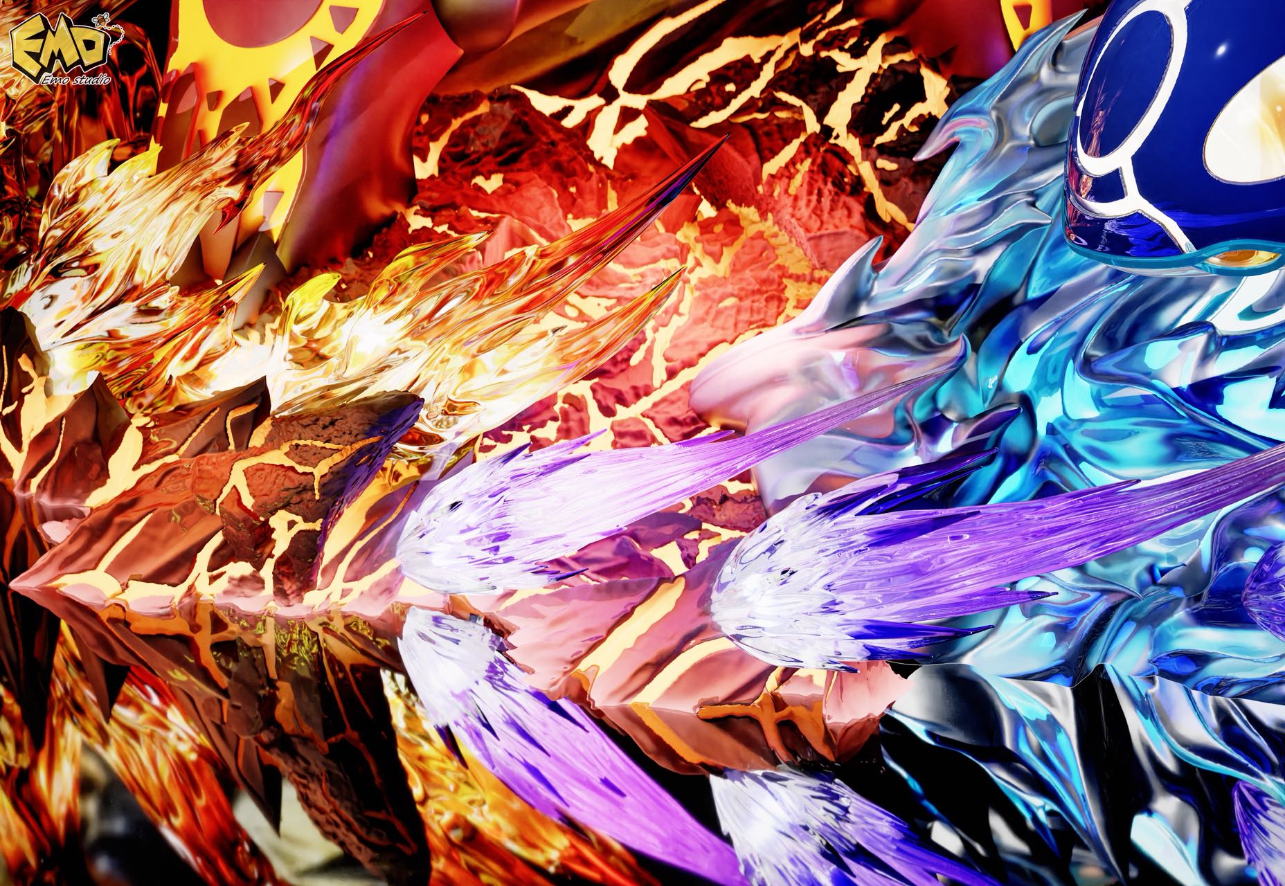【預購】寶可夢 畢業雕像神獸系列002 三神 X Emo9