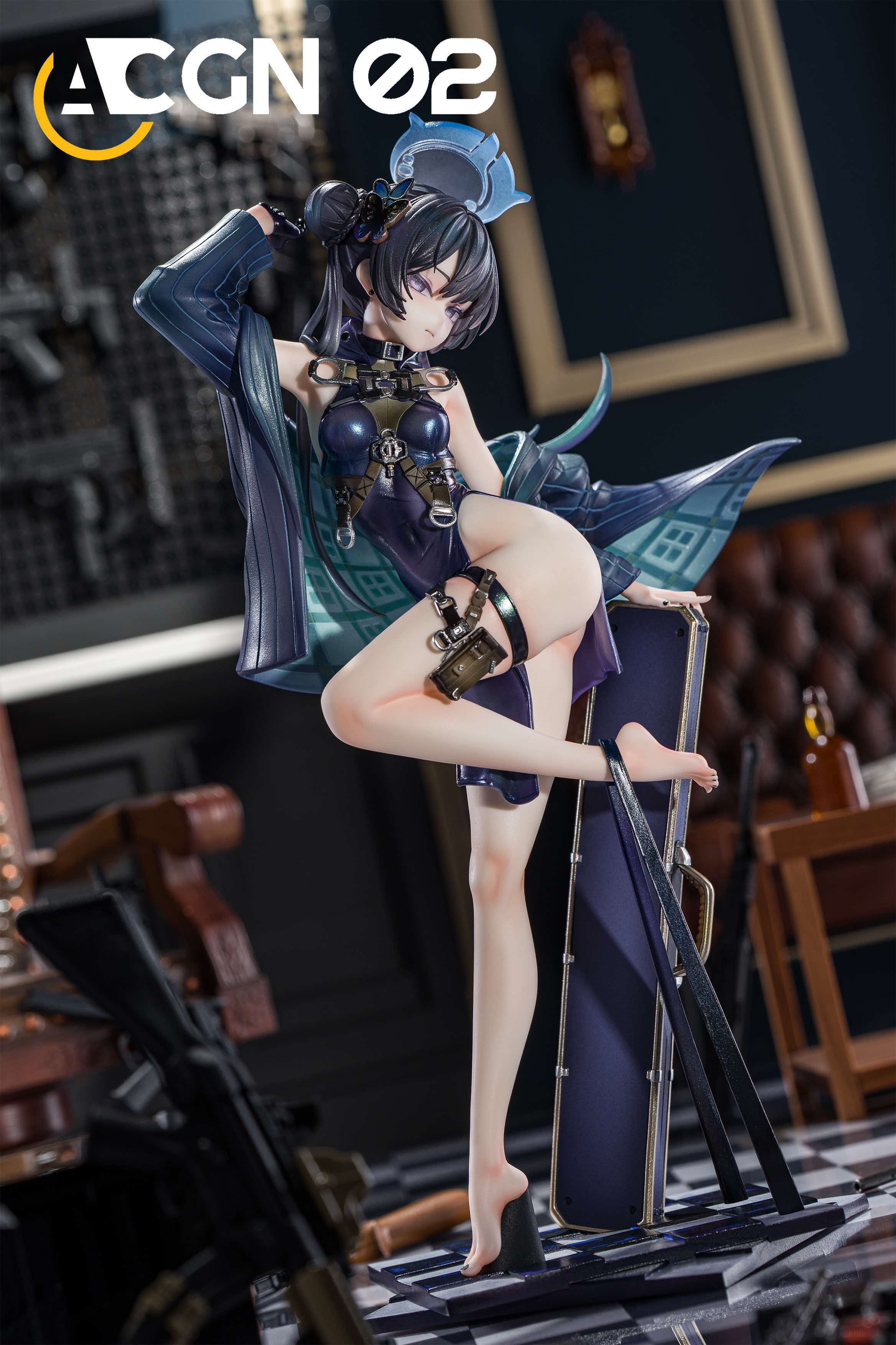 【預購】蔚藍檔案 龍華妃咲 銃槍ver. X ACGN 027