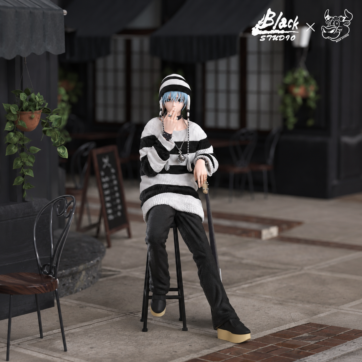 預購】NANA 岡崎真一3.0 X BLACK+NIUZI牛子| 📦所有商品- 玩驛丨Toy