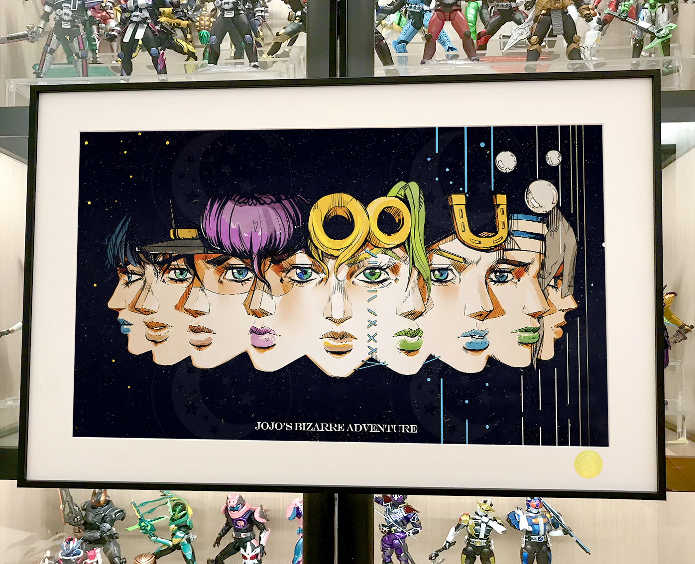 【預購】JOJO的奇妙冒險《九喬》動漫裝飾畫 X 星空工作室2
